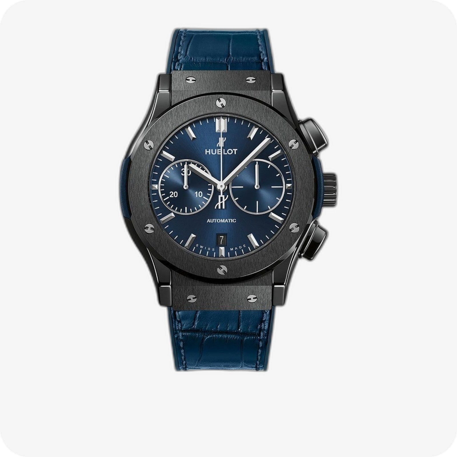 Hublot Classic Fusion Ceramic Blue Chronograph
