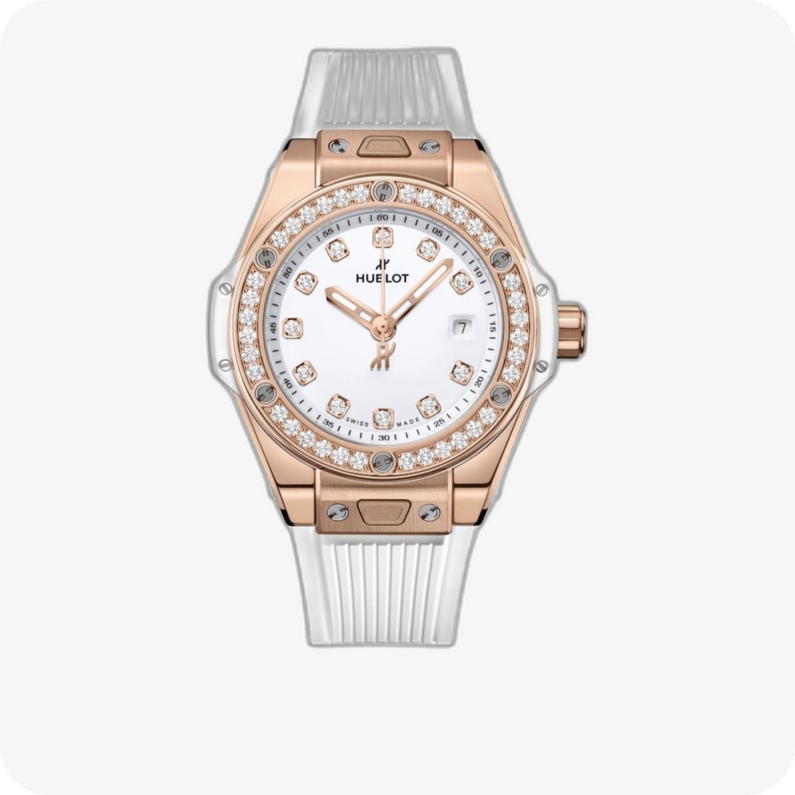 Hublot Big Bang One Click King Gold White Diamonds