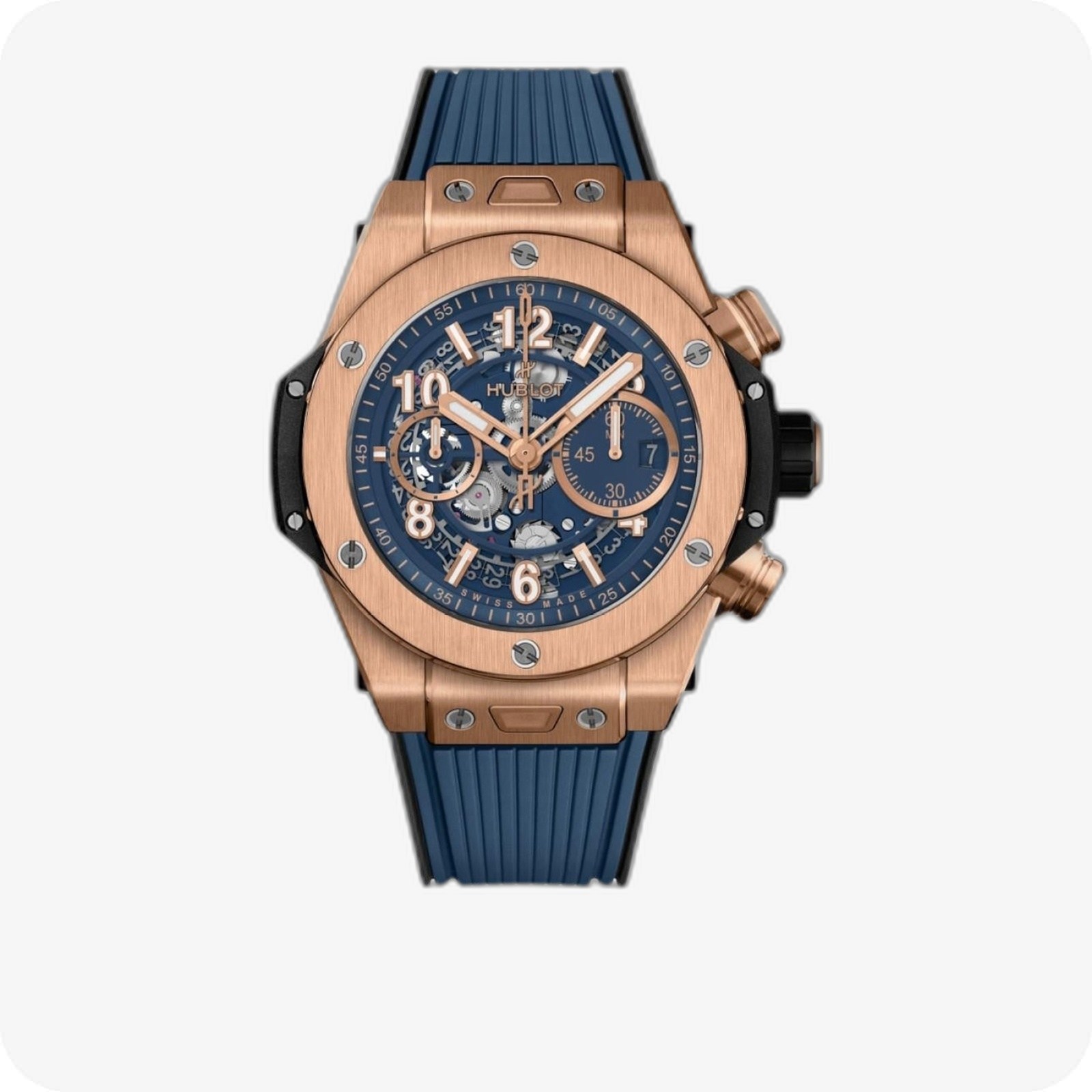 Hublot Big Bang Unico King Gold Blue