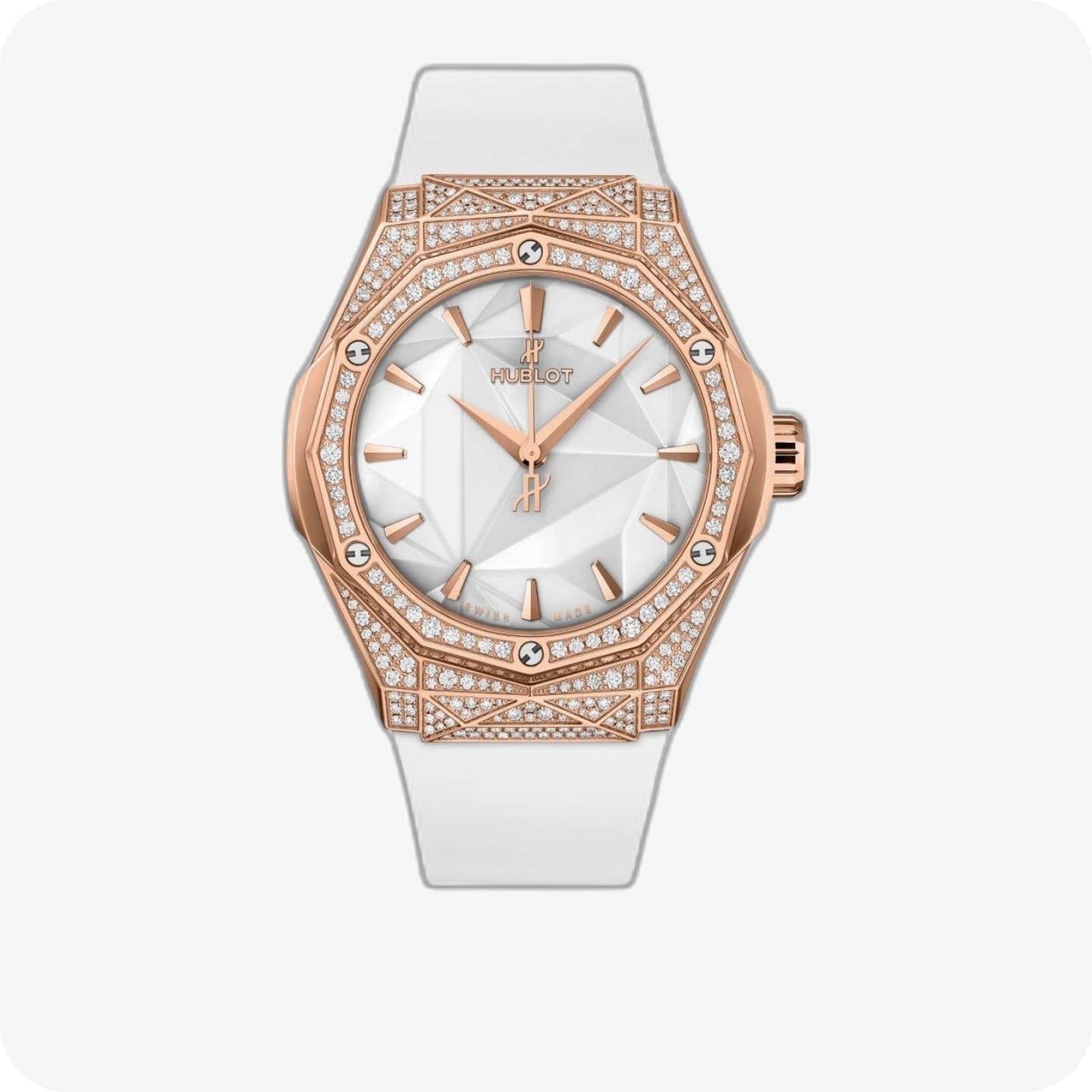 Hublot Classic Fusion Orlinski King Gold White Pavé