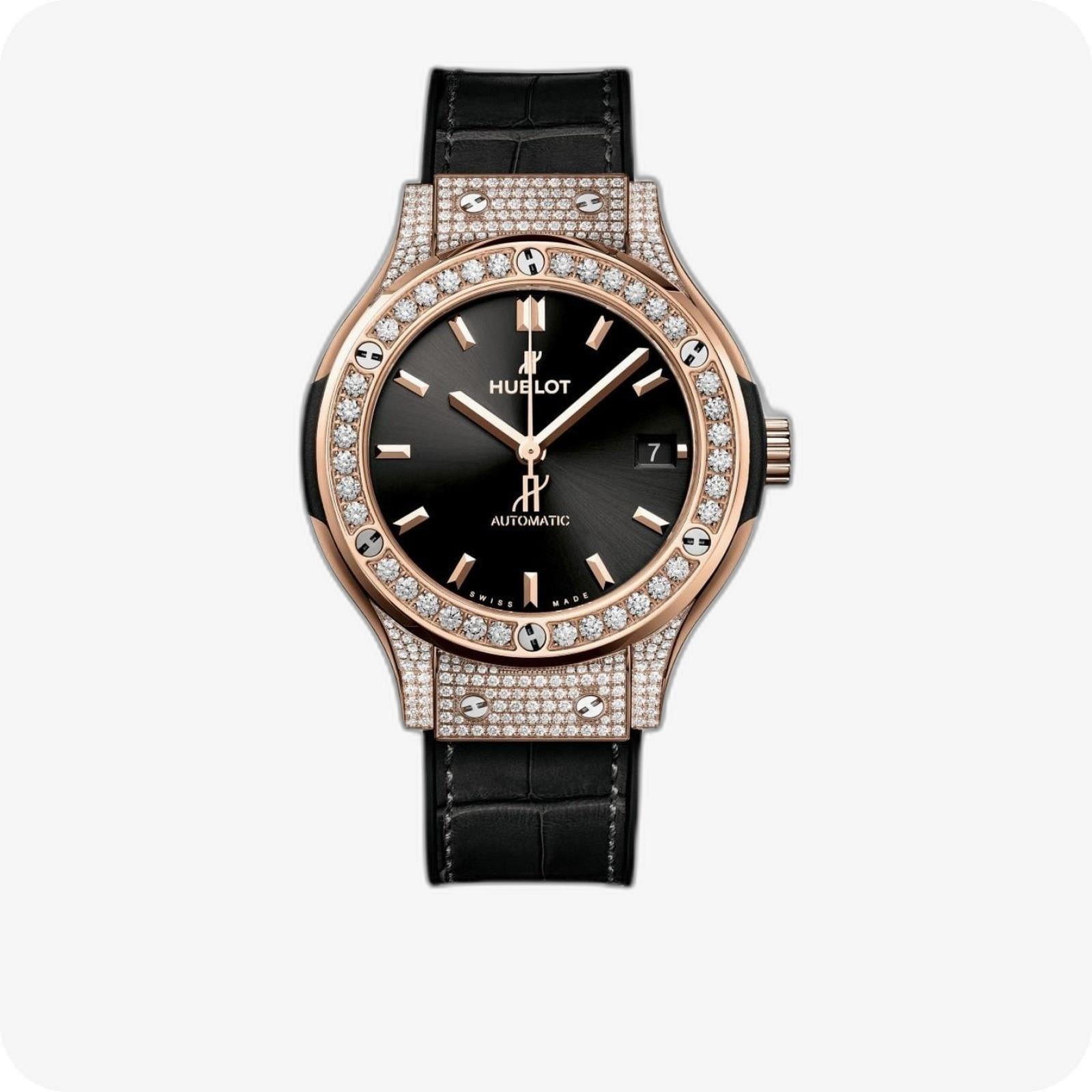 Hublot Classic Fusion King Gold Pavé