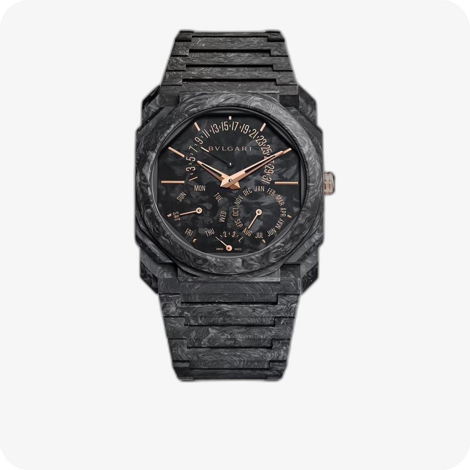 Bvlgari Octo Finissimo CarbonGold Perpetual Calendar 