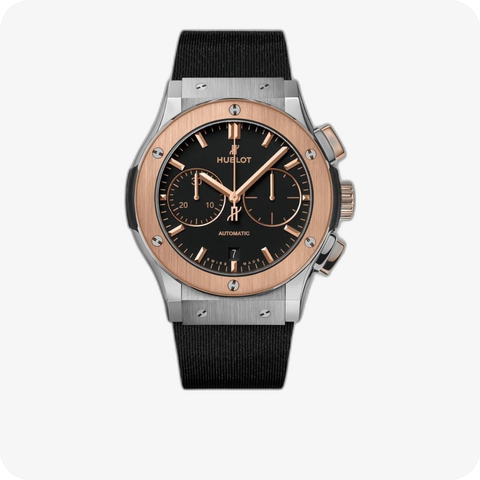 Hublot Classic Fusion Chronograph Titanium King Gold