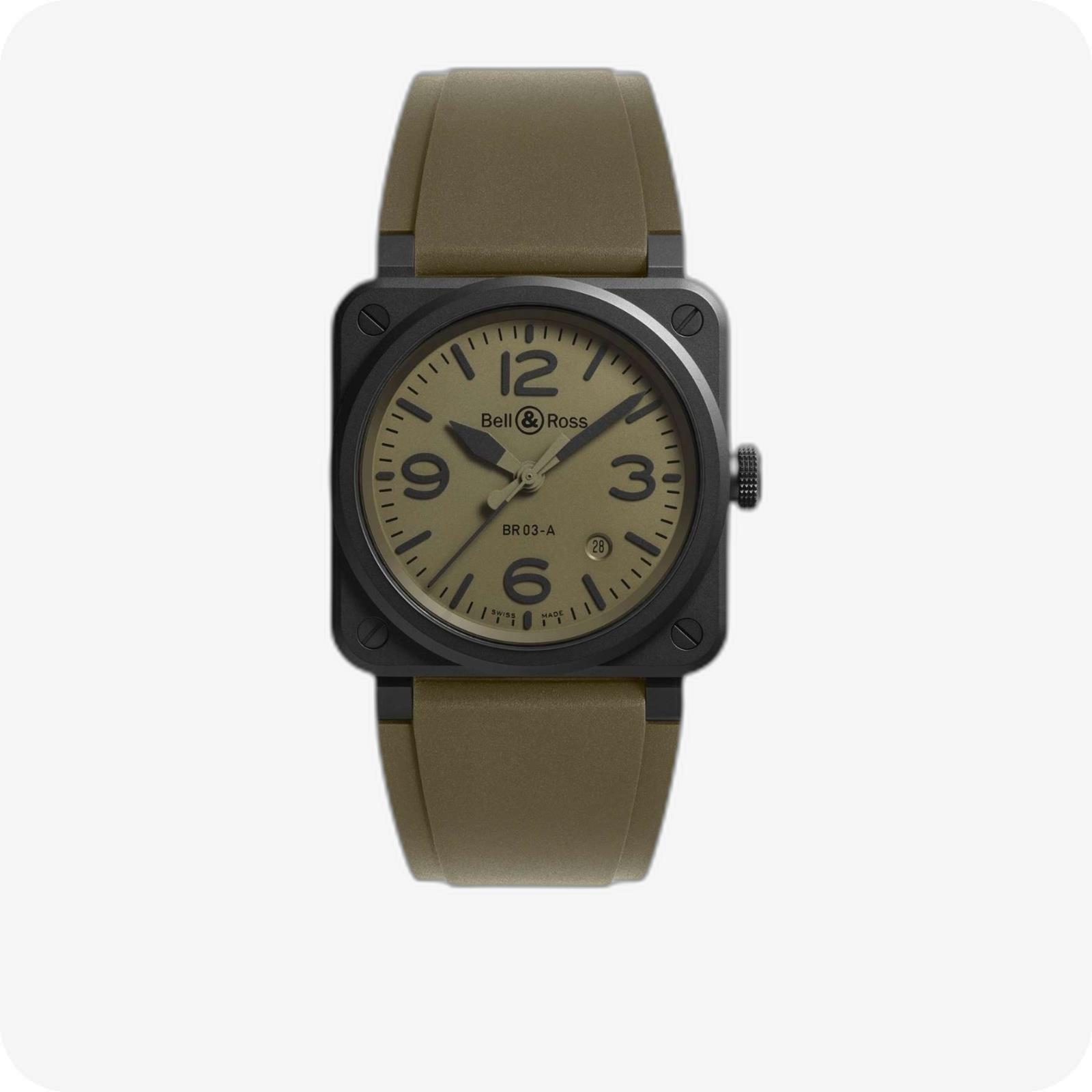 Bell & Ross Instruments BR03 AUTO MILITARY CERAMIC