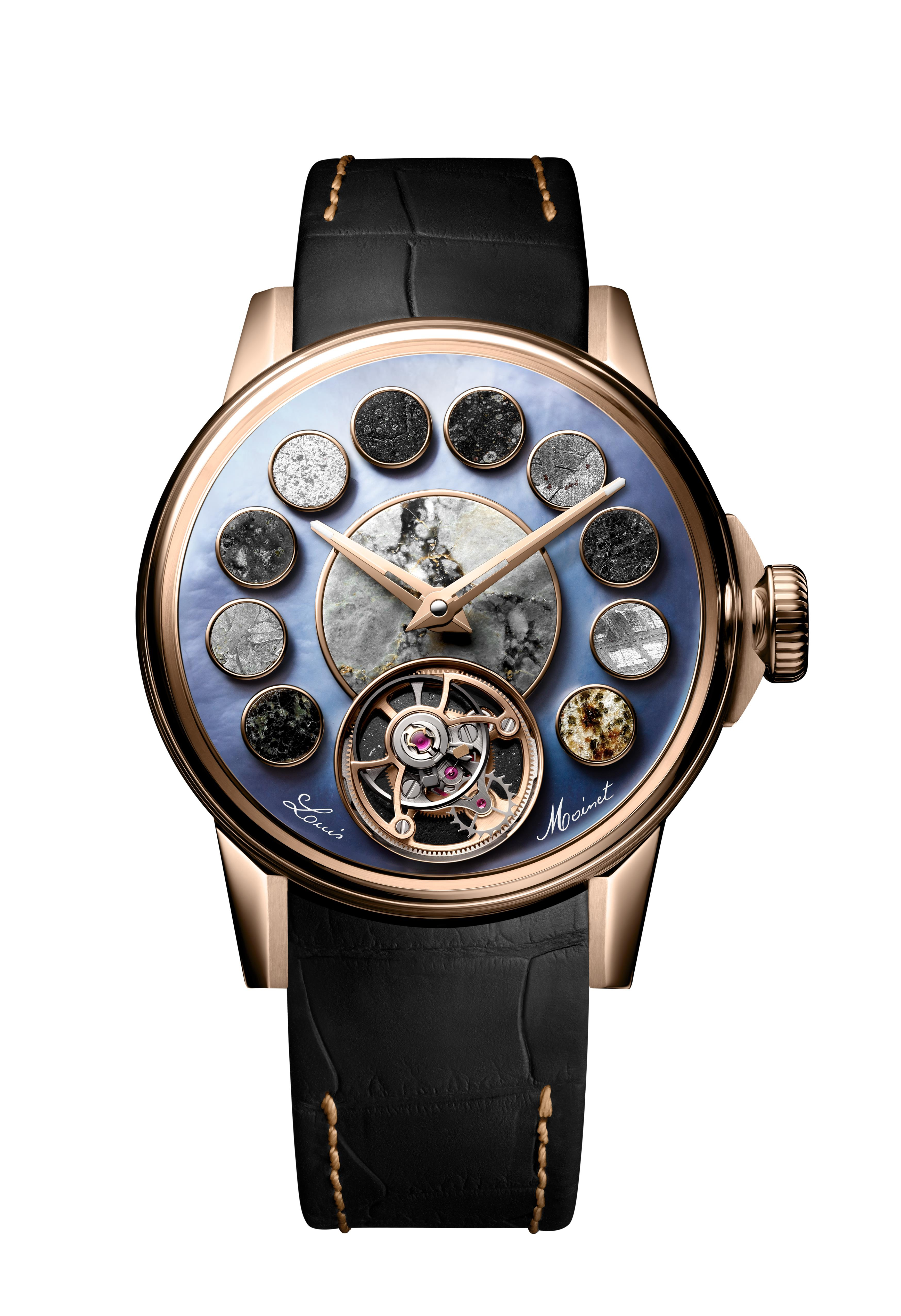 Louis Moinet 3 watches Cosmopolis