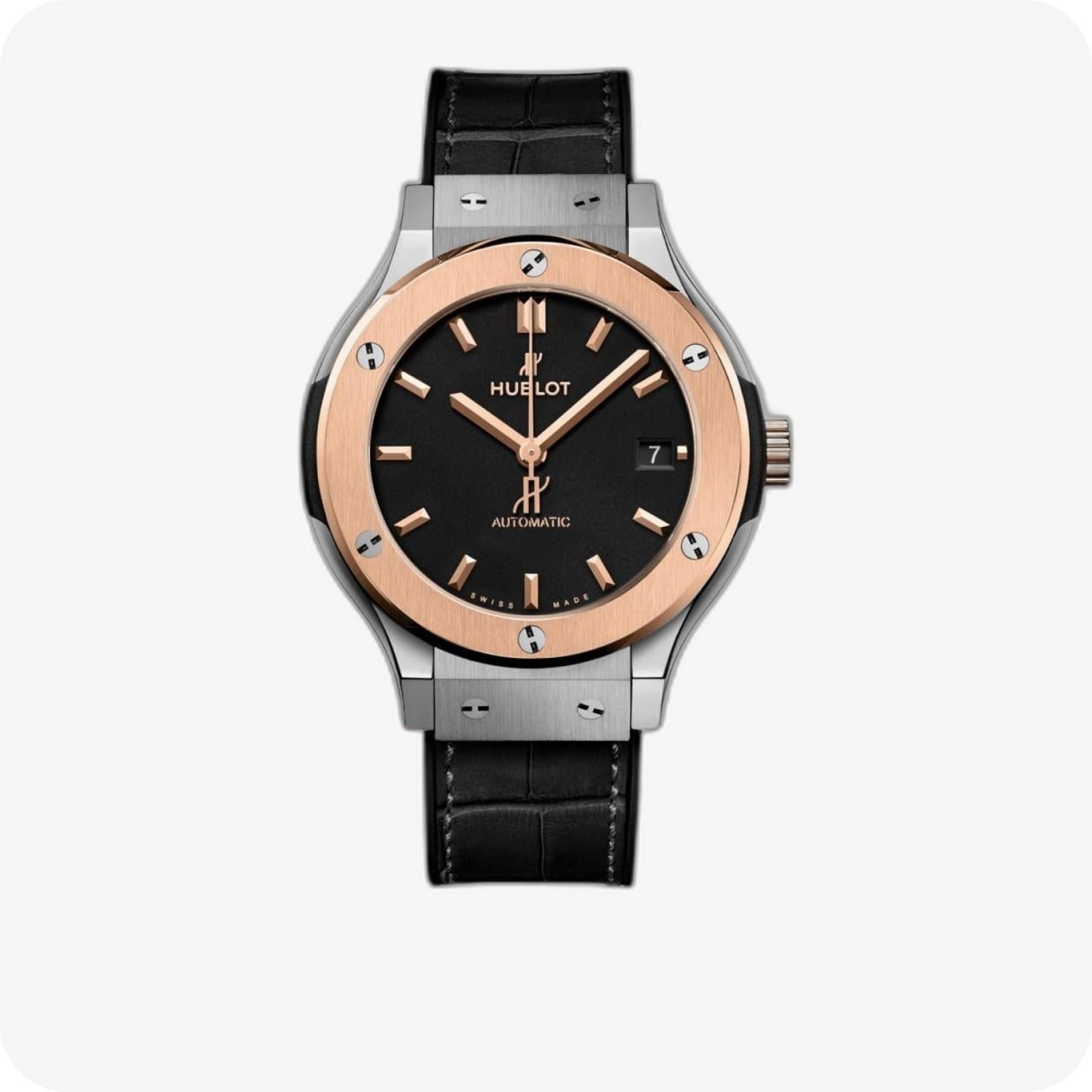Hublot Classic Fusion Titanyum King Gold