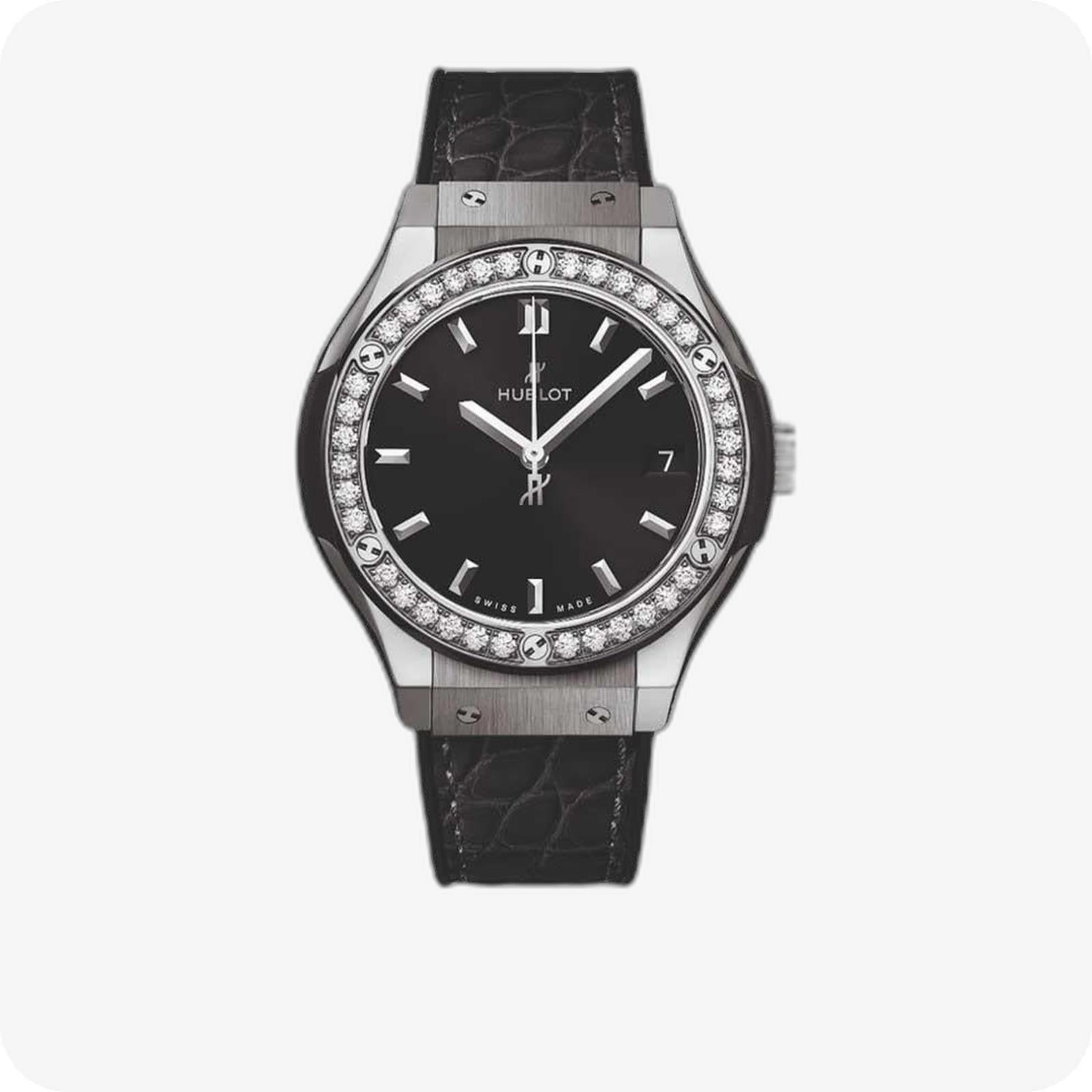 Hublot Classic Fusion Blue Diamonds