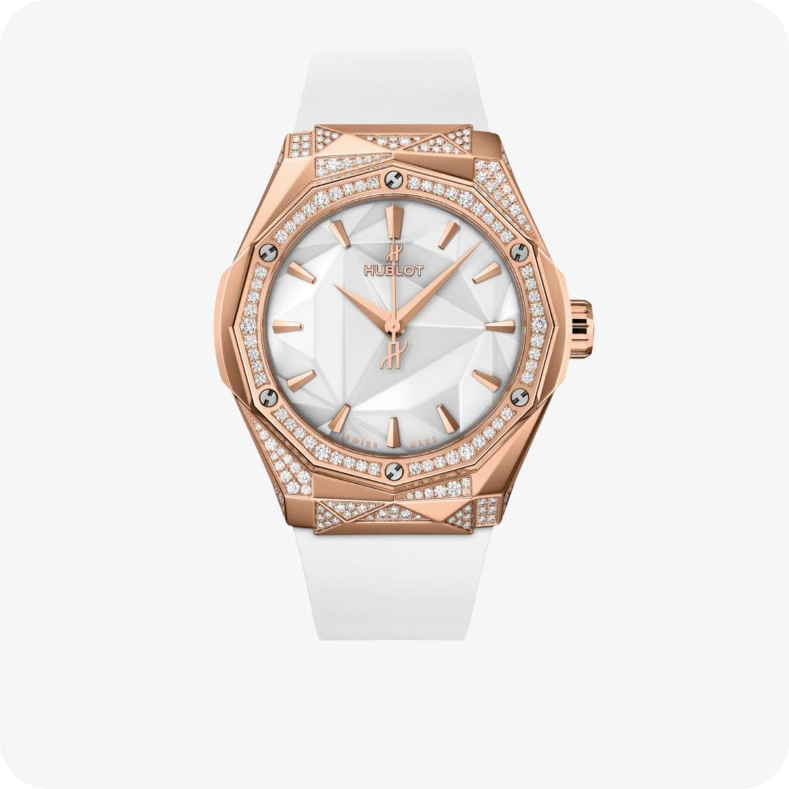 Hublot Classic Fusion Orlinski King Gold White Alternative Pavé