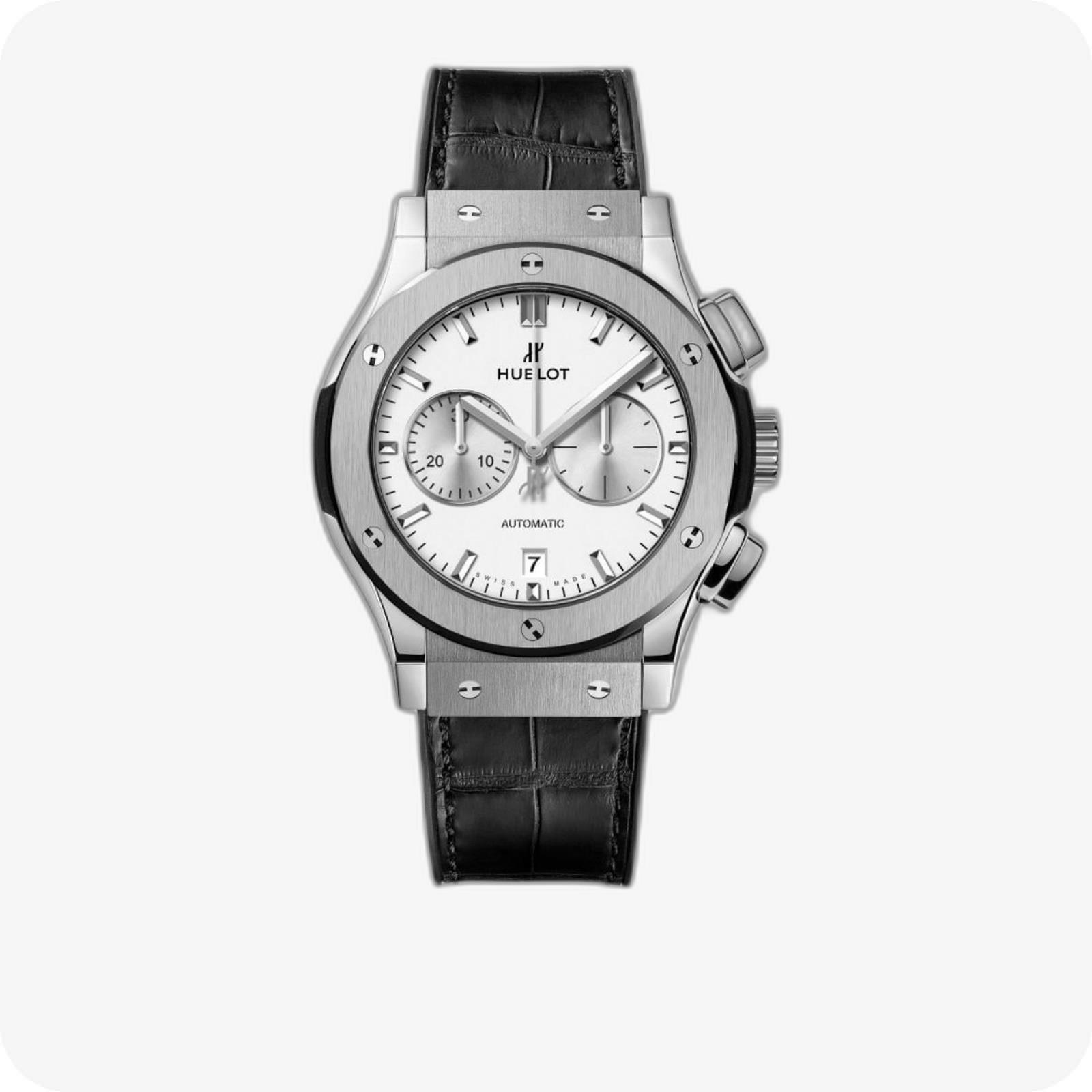 Hublot Classic Fusion Chronograph Titanium Opalin