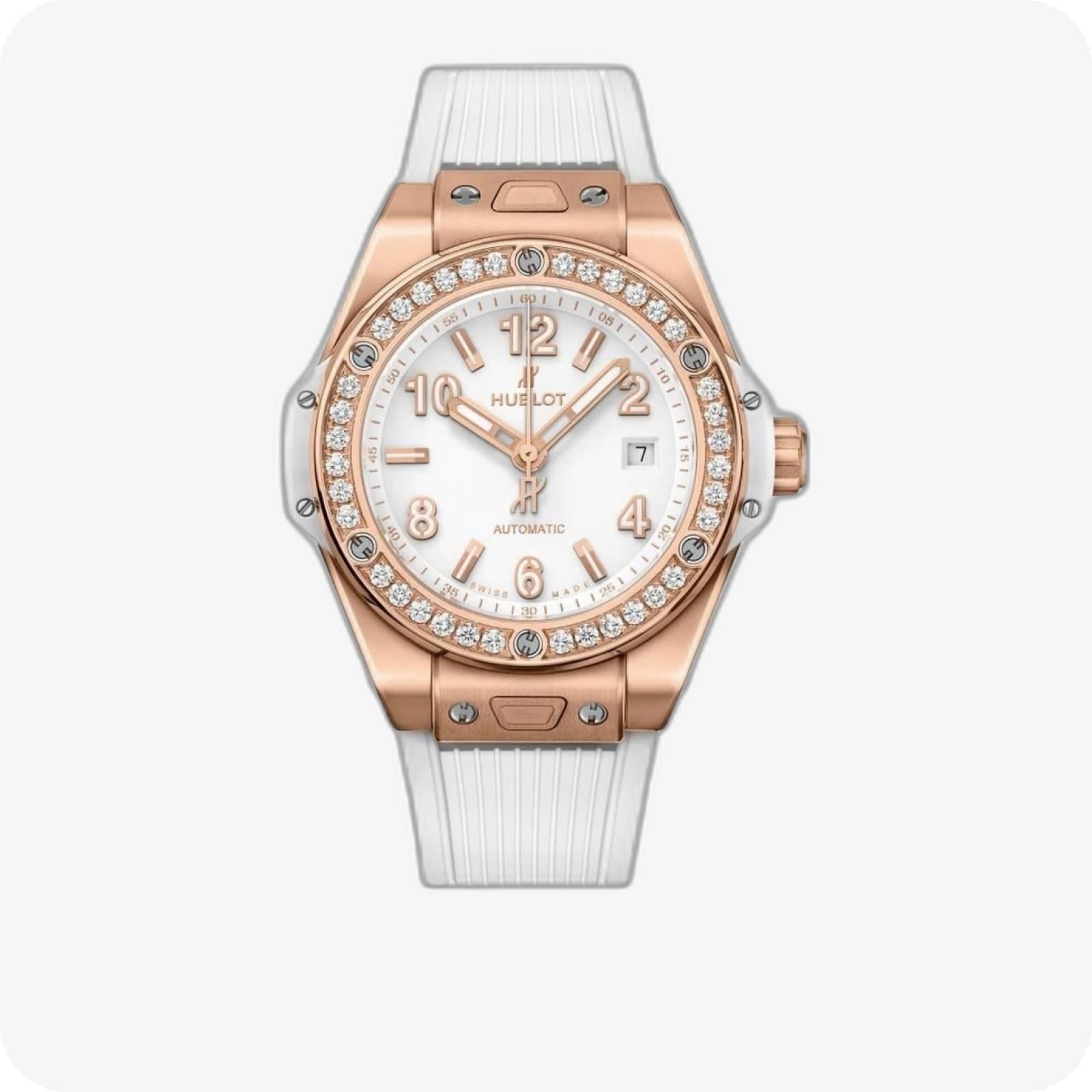 Hublot Big Bang One Click King Gold White Diamonds