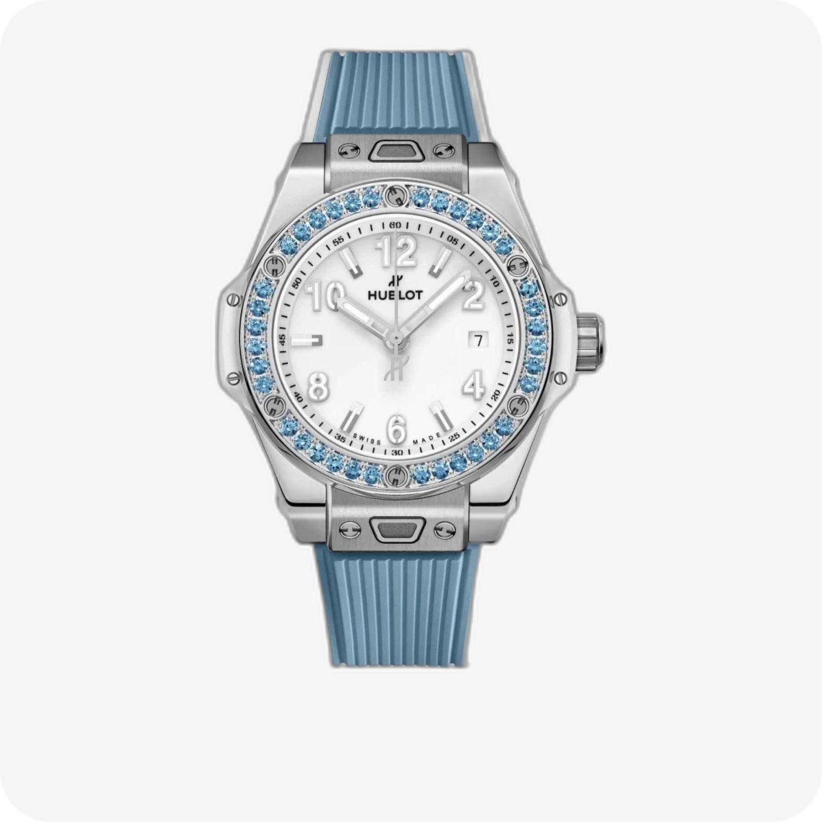 Hublot Big Bang One Click Joyful Steel Sky Blue