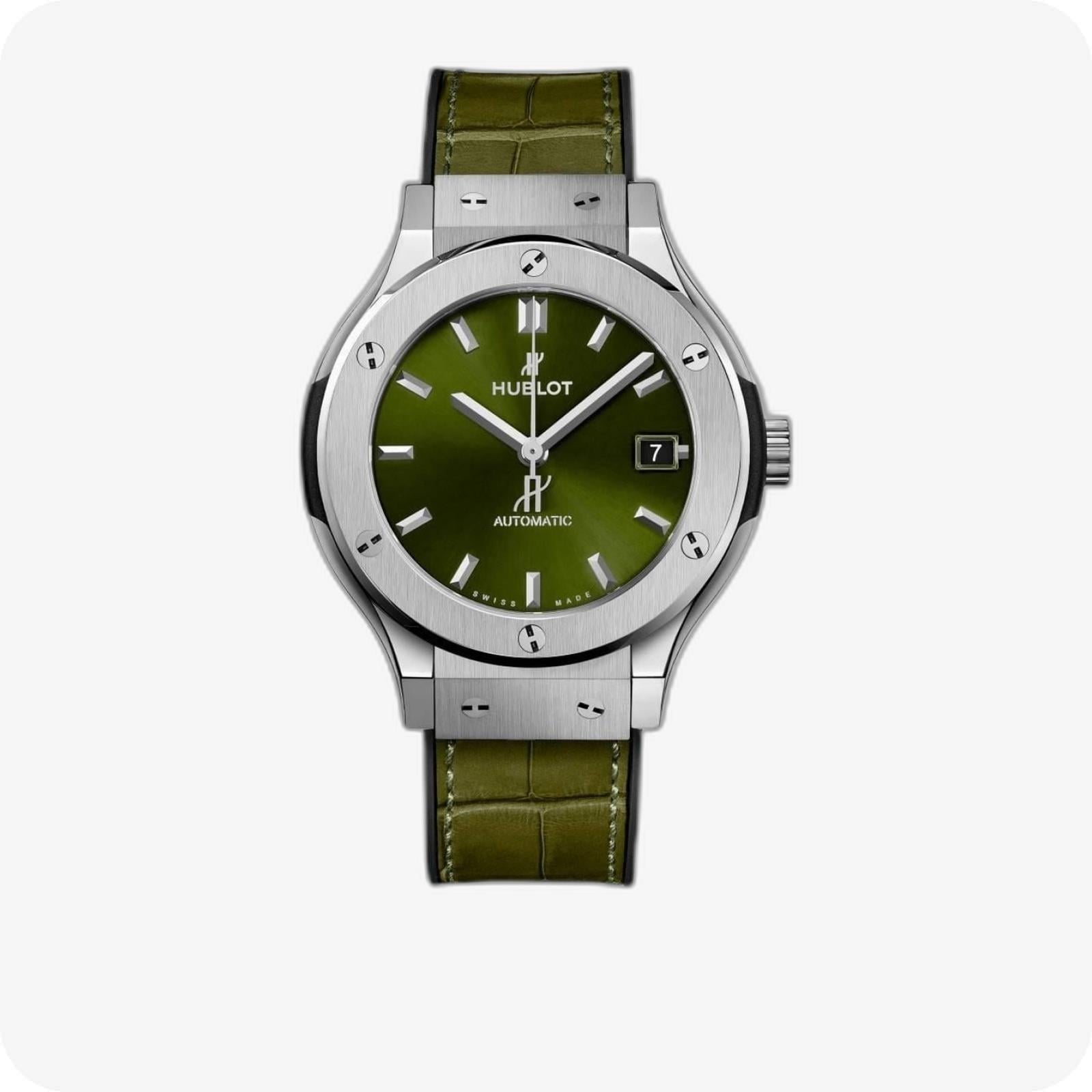 Hublot Classic Fusion Titanyum Green