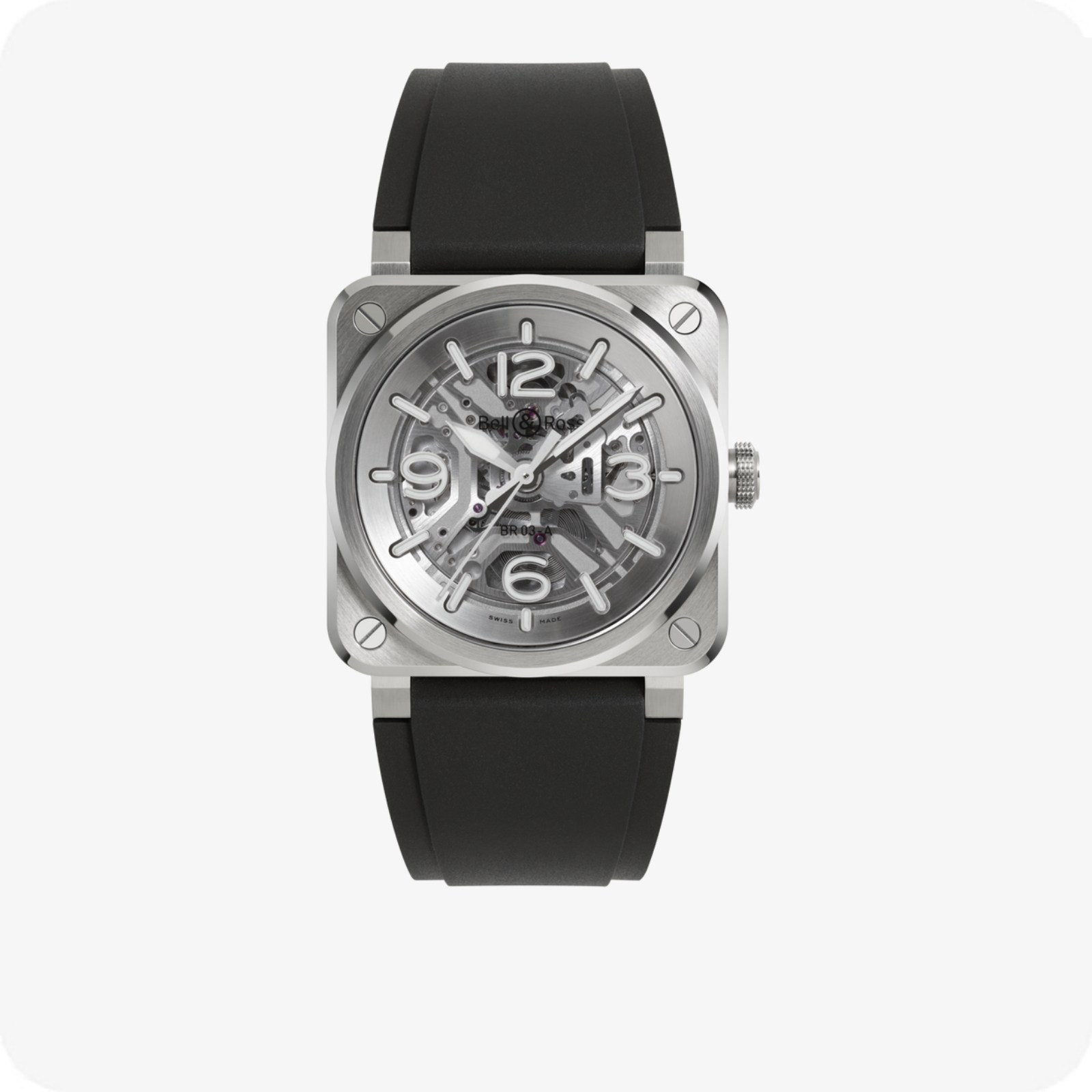Bell & Ross Instruments BR-03 SKELETON STEEL