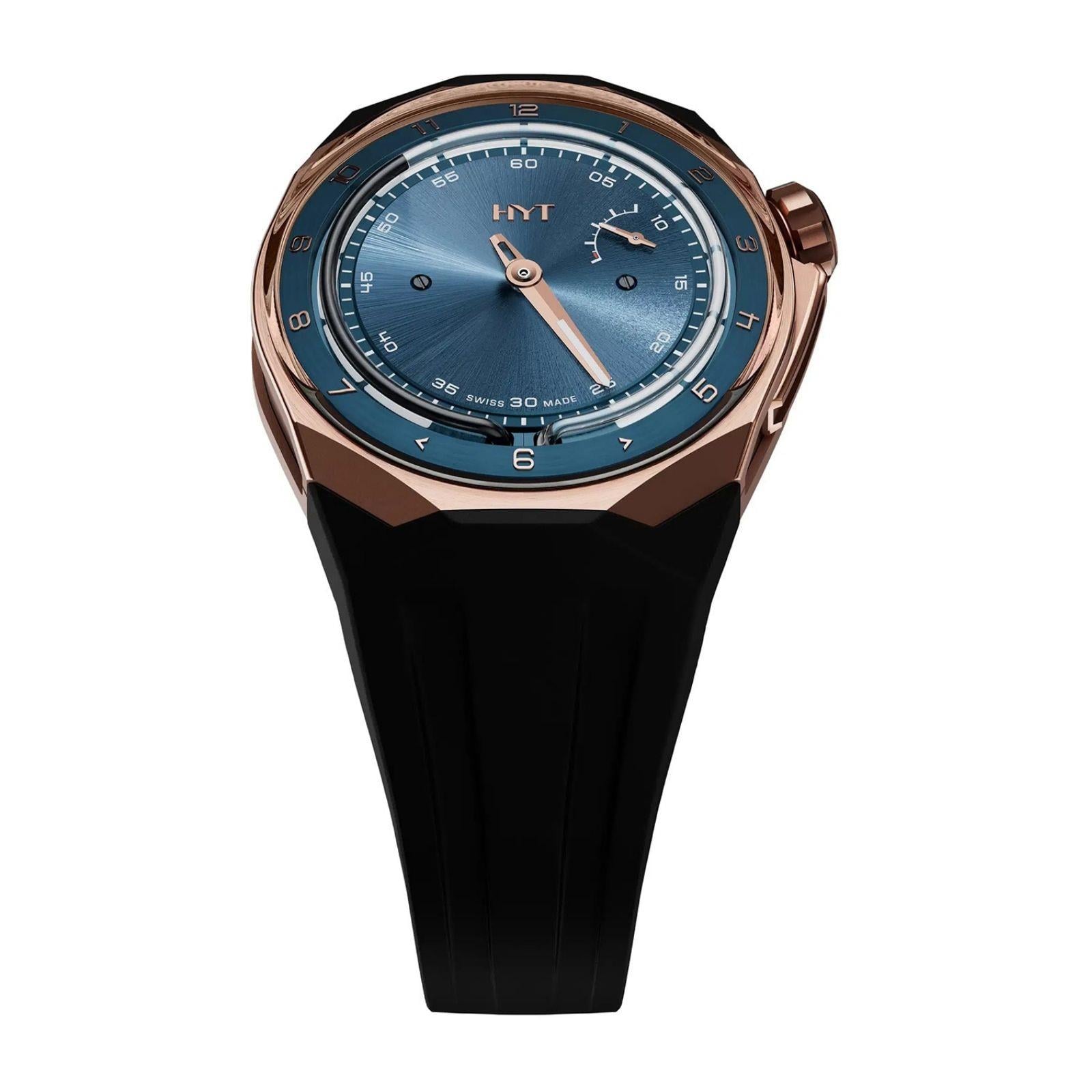HYT T1 Series 5N Gold Titanium Deep Blue