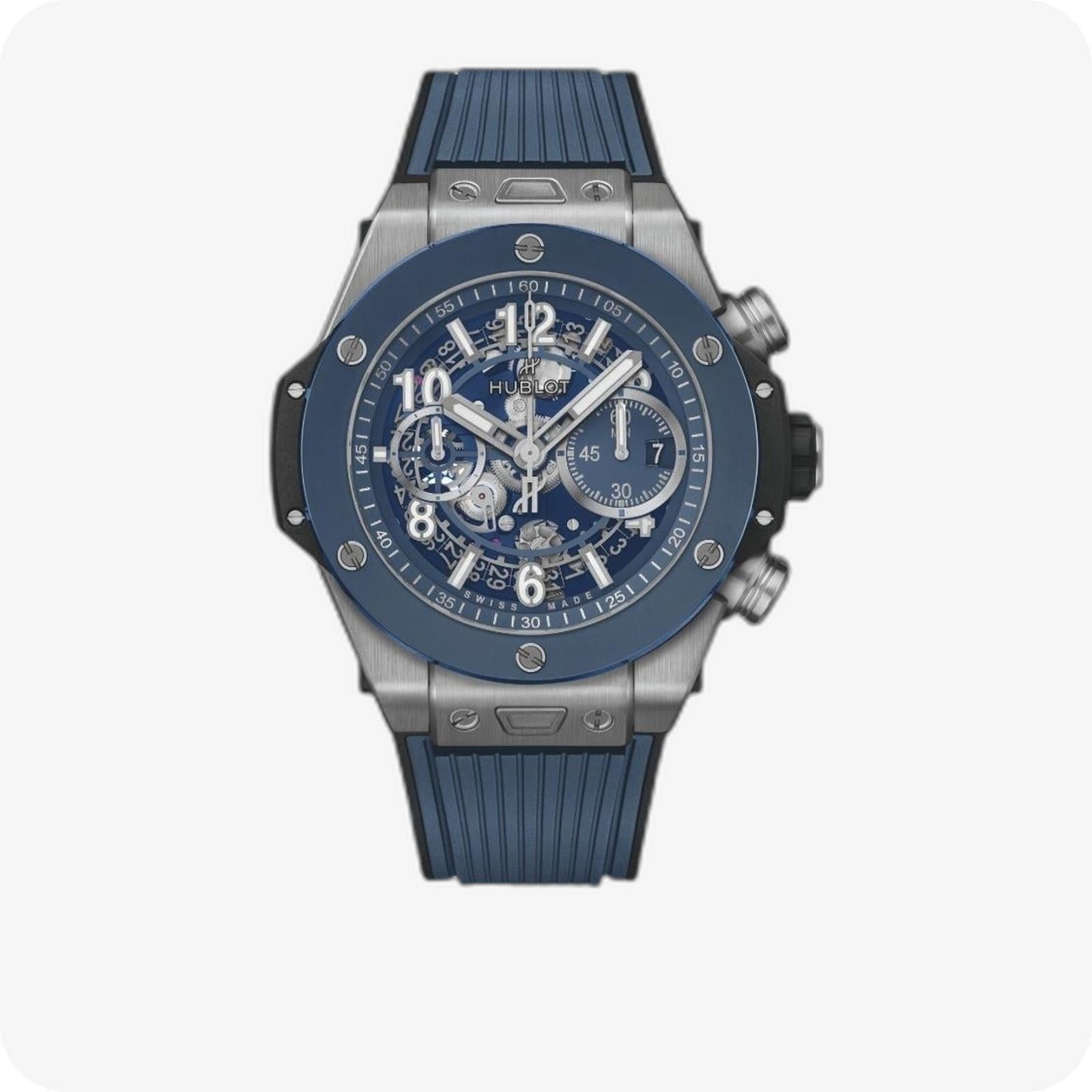 Hublot Big Bang Unico Titanium Blue Ceramic