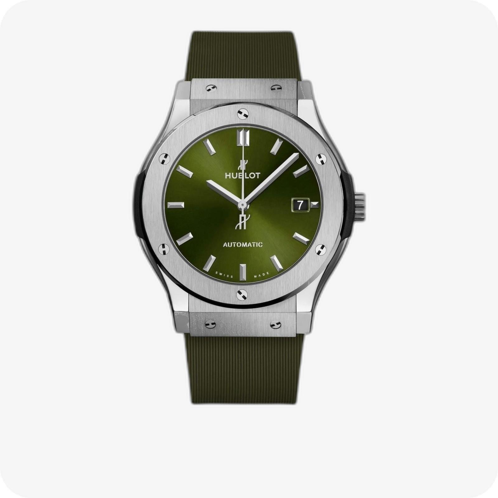 Hublot Classic Fusion Titanyum Green