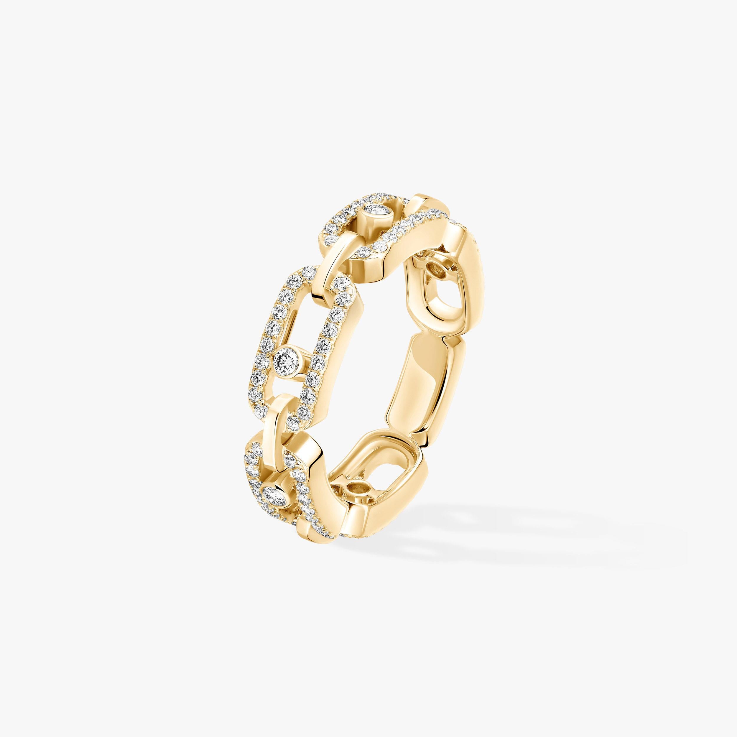 Messika Move Link pavé ring