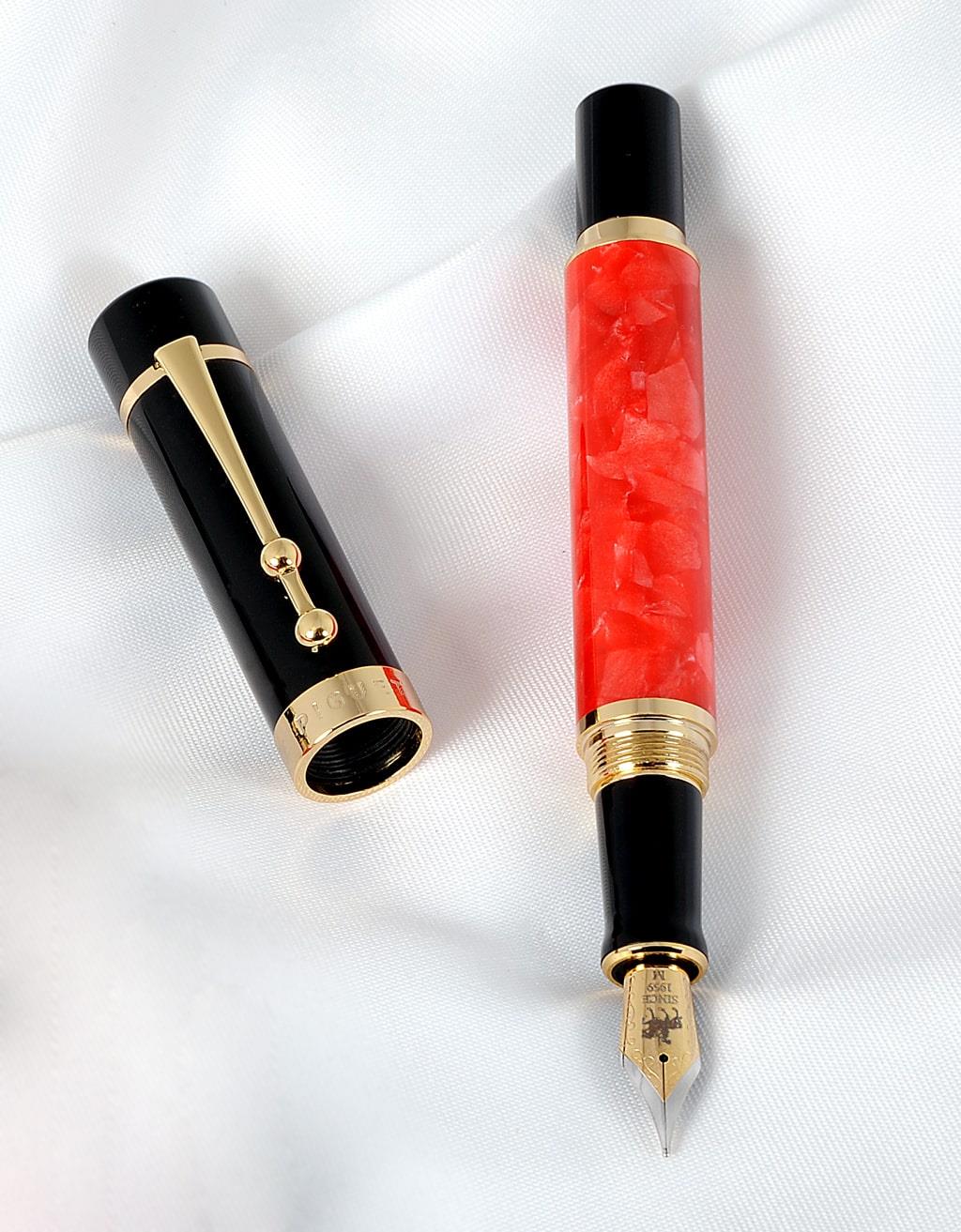 Piguet TAURUS Rouge Fountain Pen (Red)