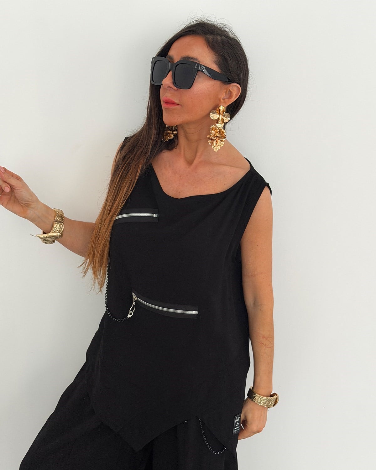 Aida Üçlü Takım Siyah