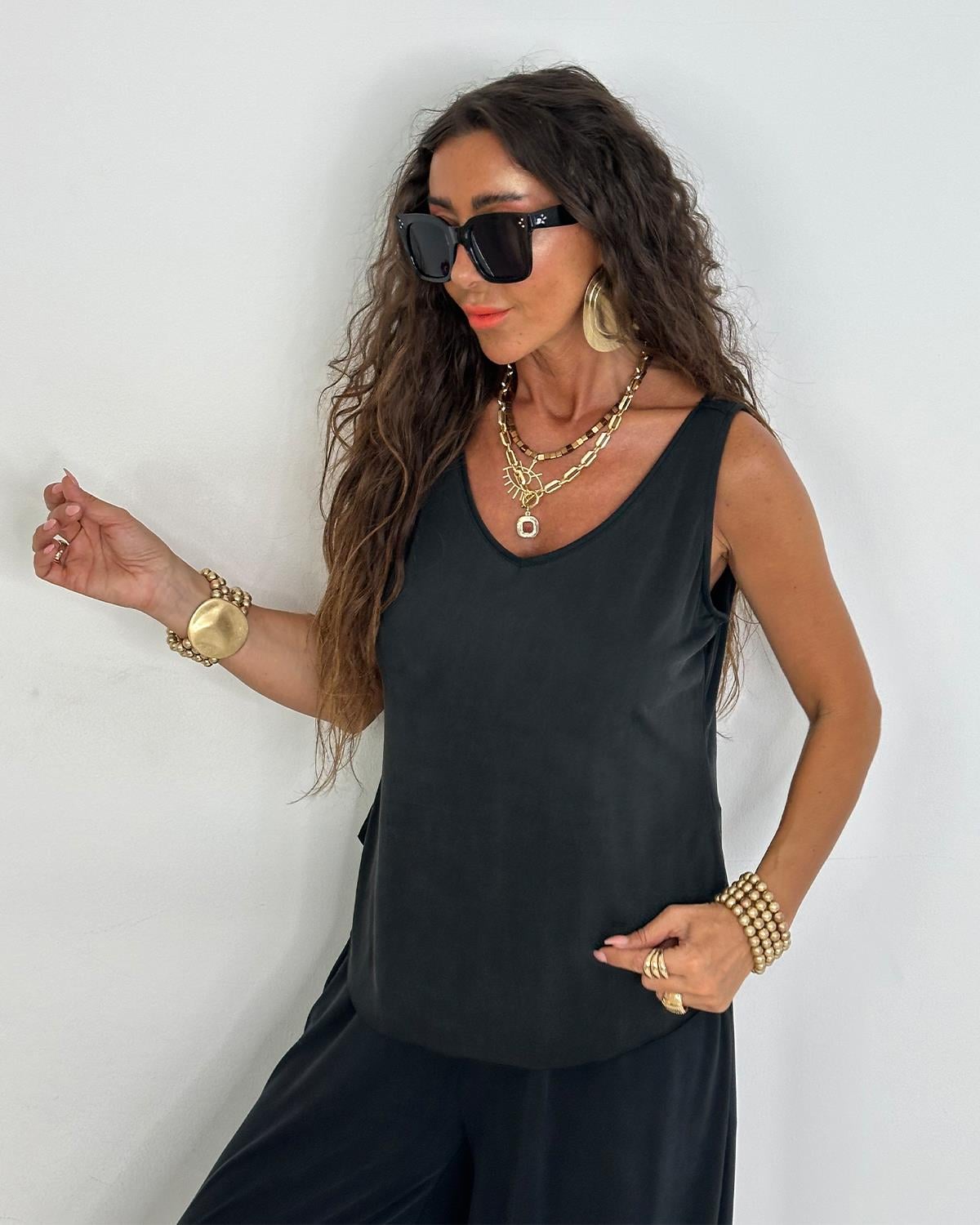 Alice Modal Takım Siyah