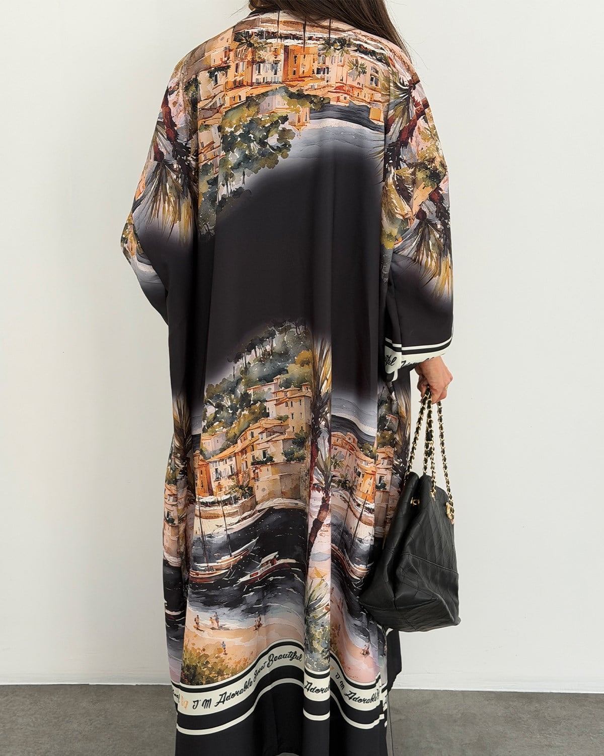 Amore Kimono Manzara Desen