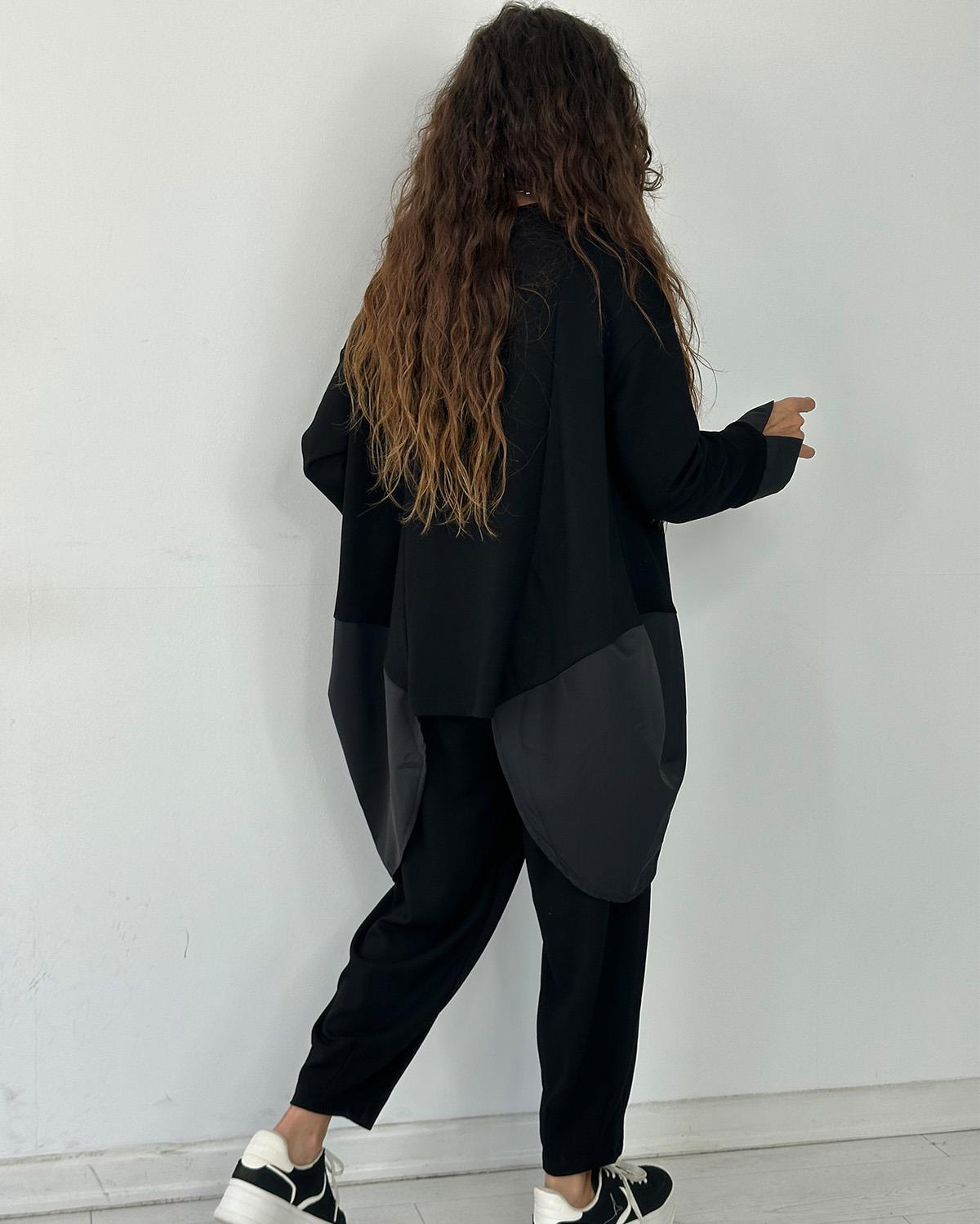 Anjelika Takım Siyah