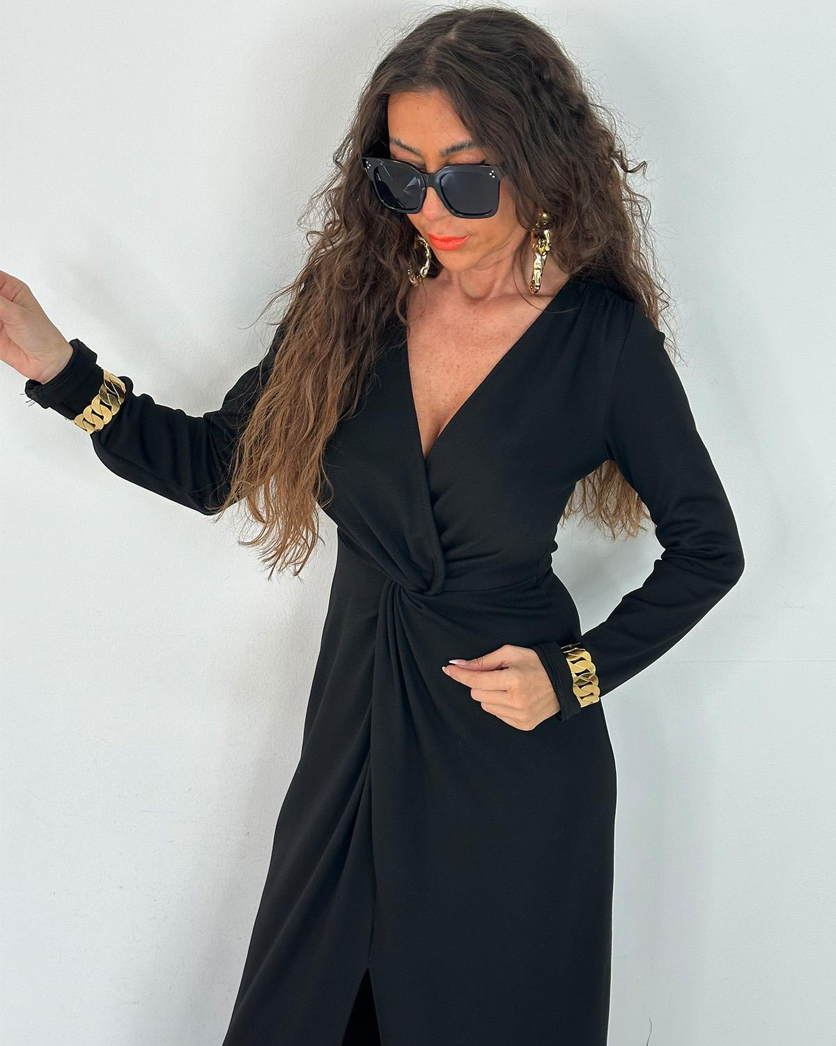 Belinda Elbise Siyah