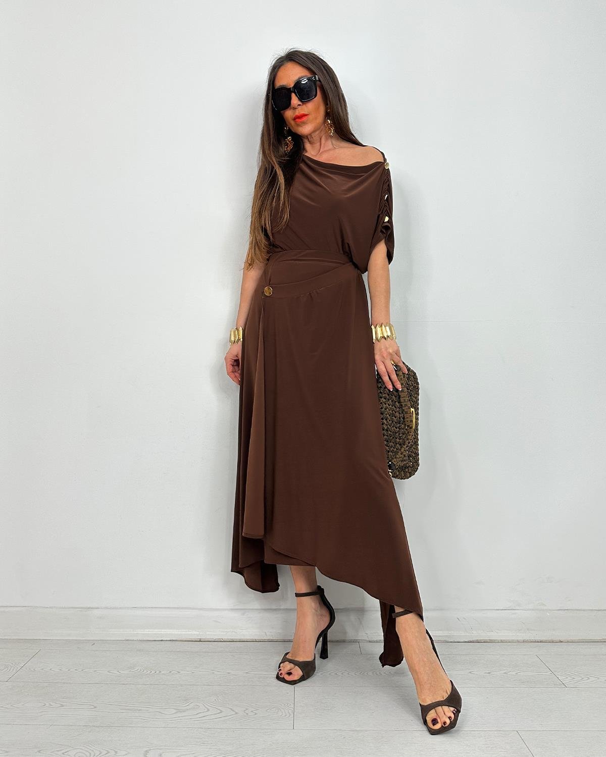 Belisima Etekli Takım Kahve