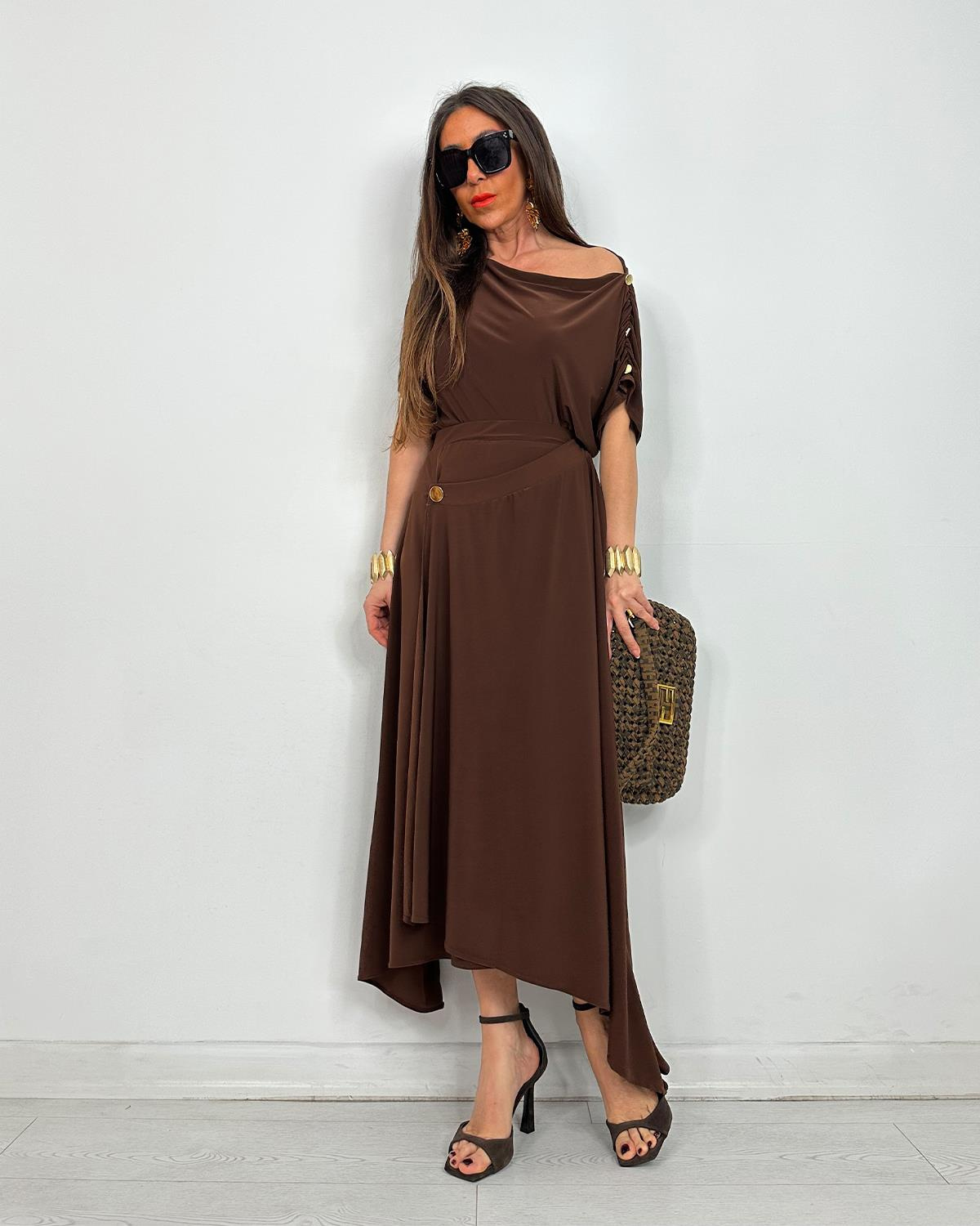 Belisima Etekli Takım Kahve