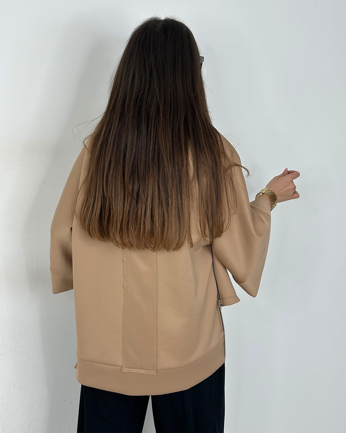 Bella Bluz Camel (ÖN SİPARİŞ)