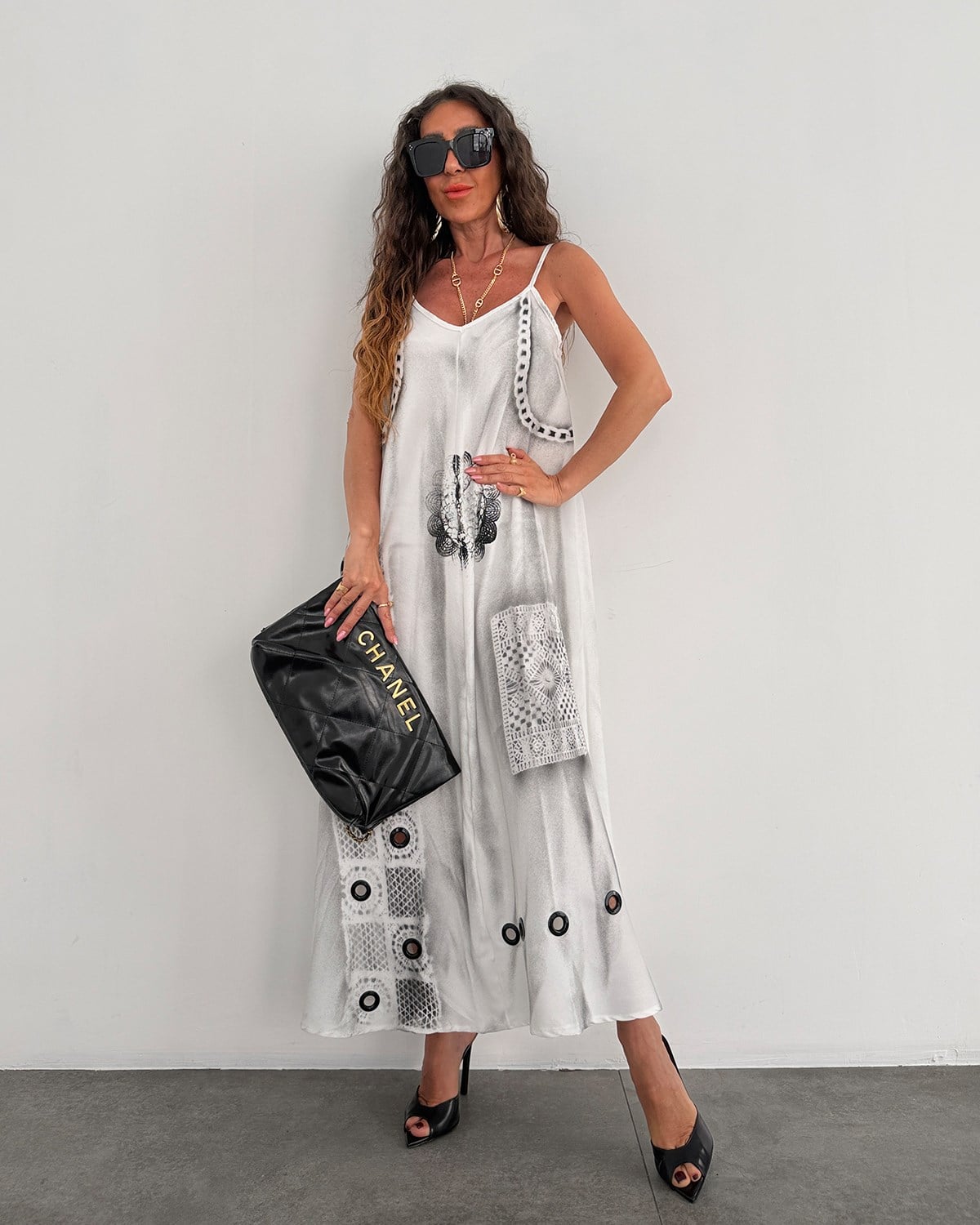 Briella Elbise Beyaz