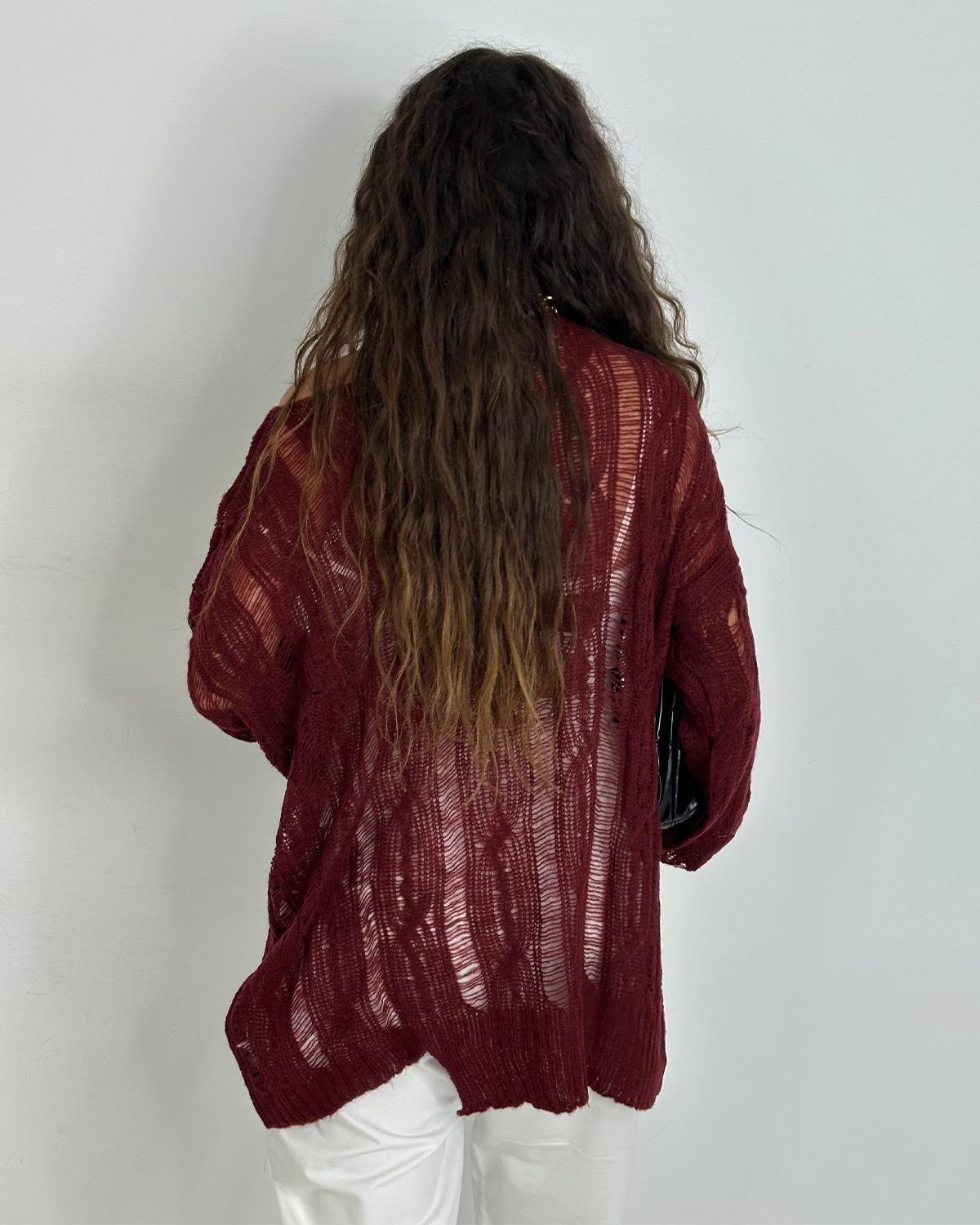 Camelia Triko Kazak Bordo