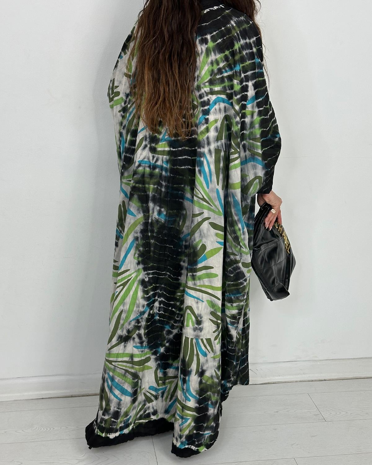 Como Batik Elbise Siyah