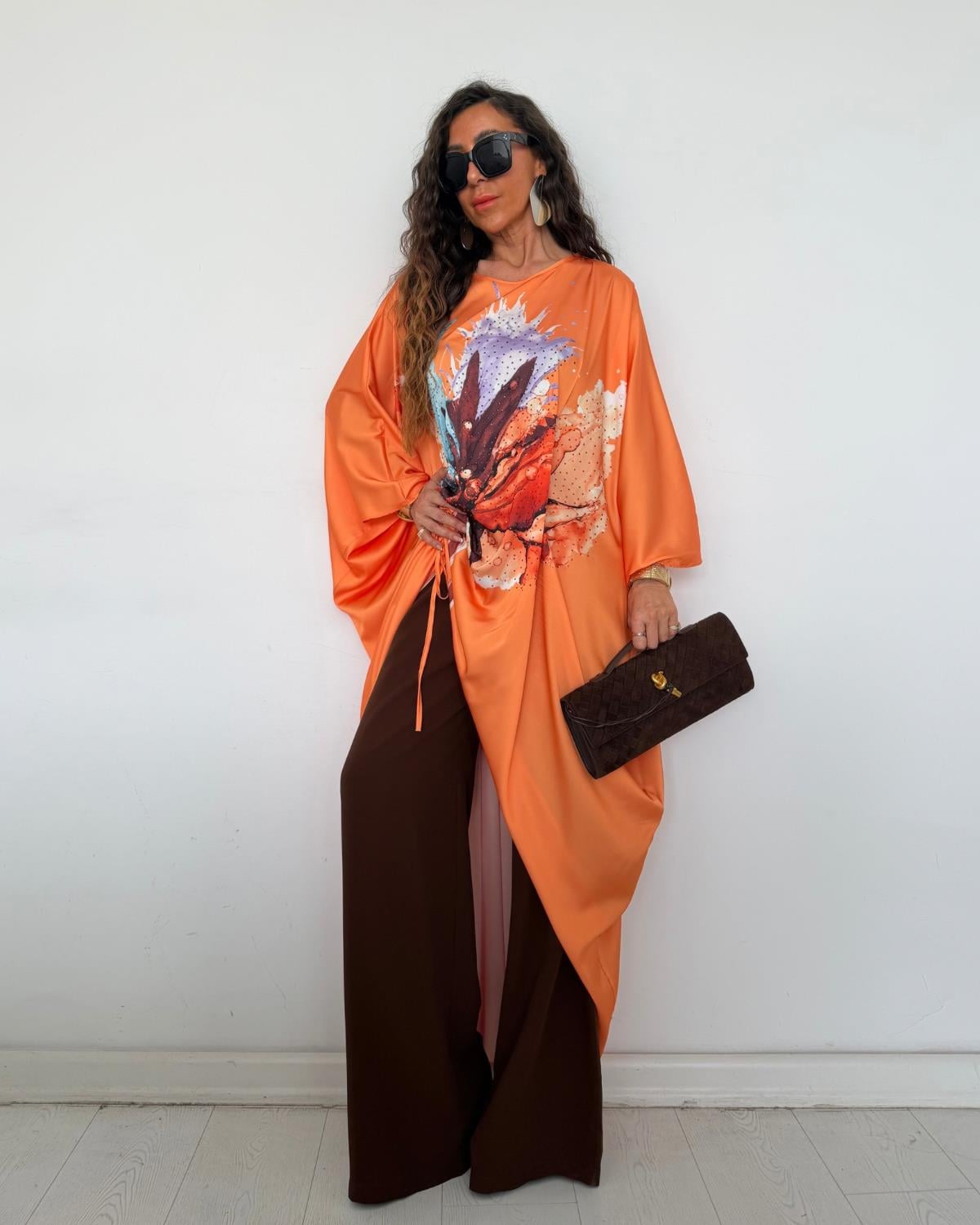 Como Taşlı Takım Orange