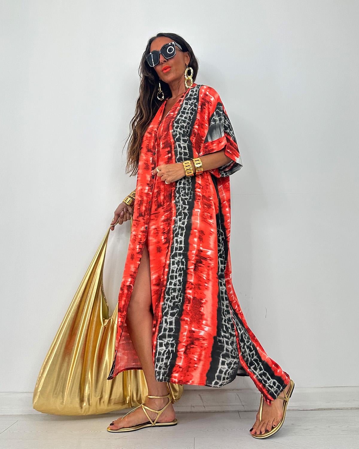 Delfina Elbise Mercan