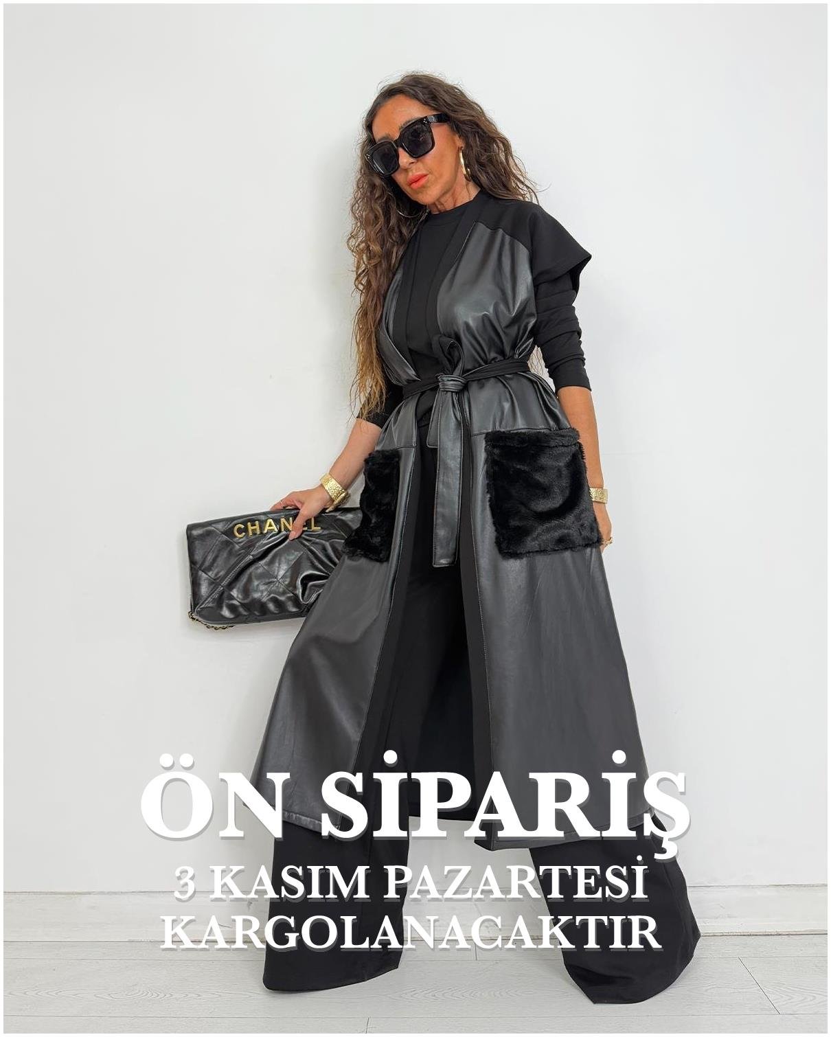 Donatella Deri Ceketli Takım