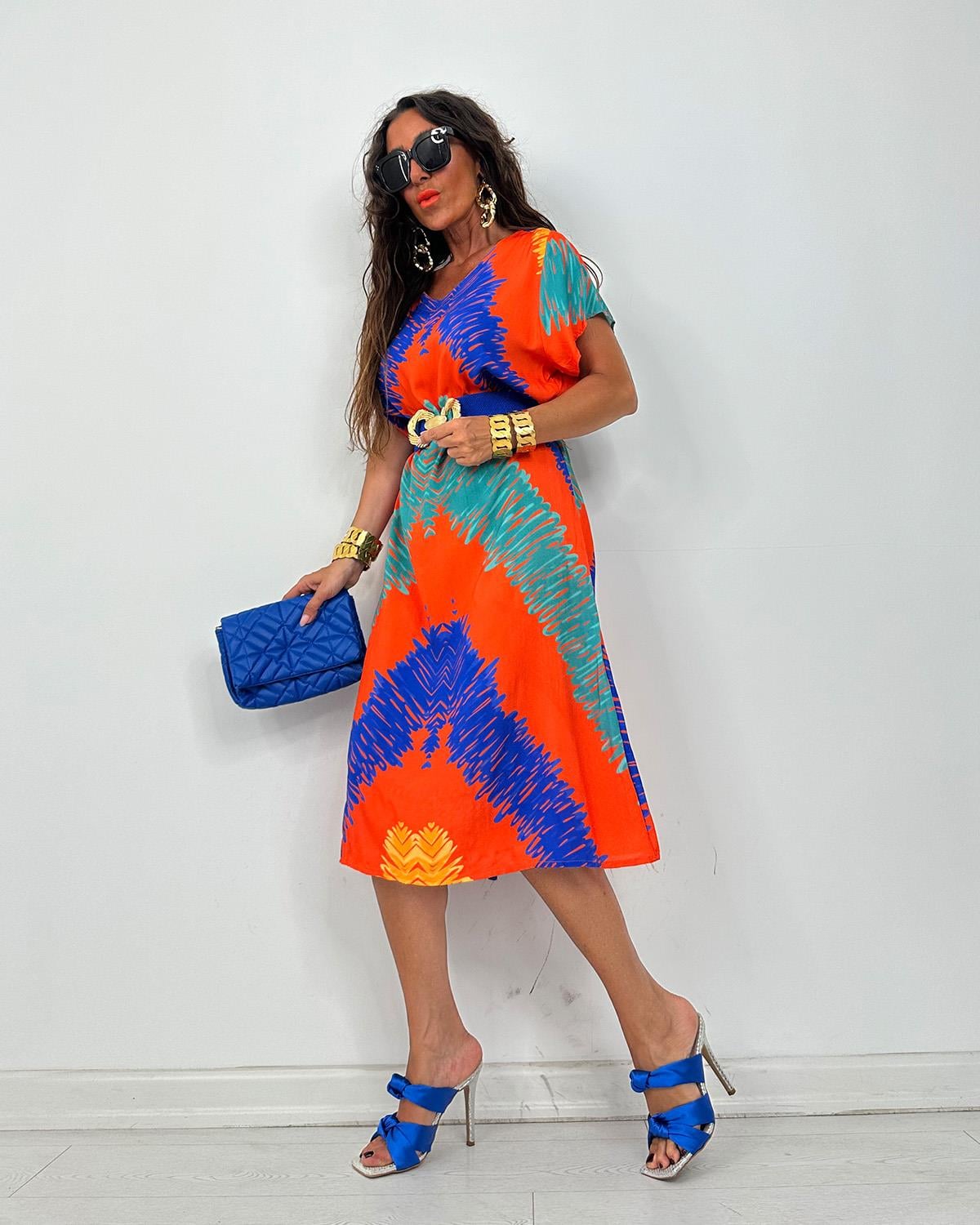 Efsane Elbise Orange