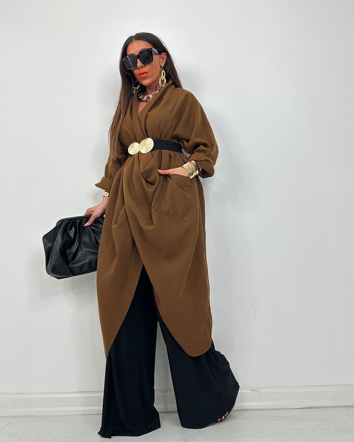 Efsanee Tunik Kahve