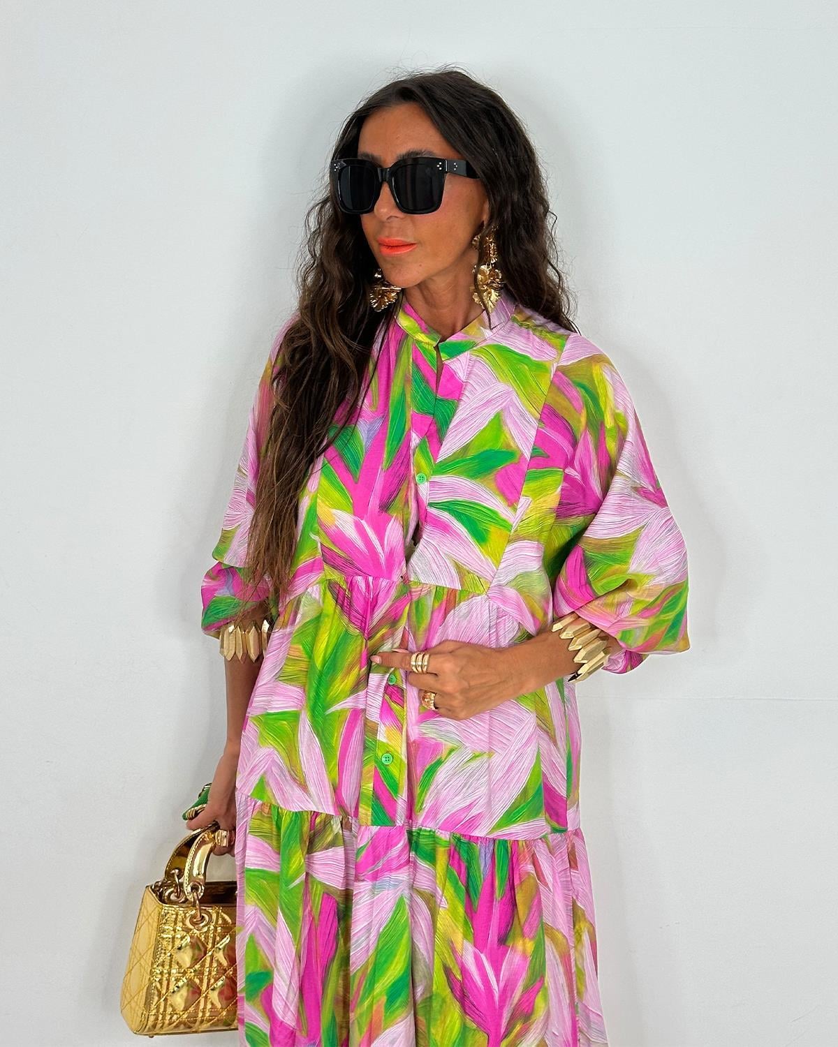 Piena Elbise Pembe