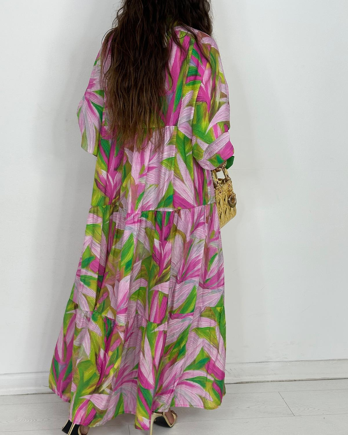 Piena Elbise Pembe