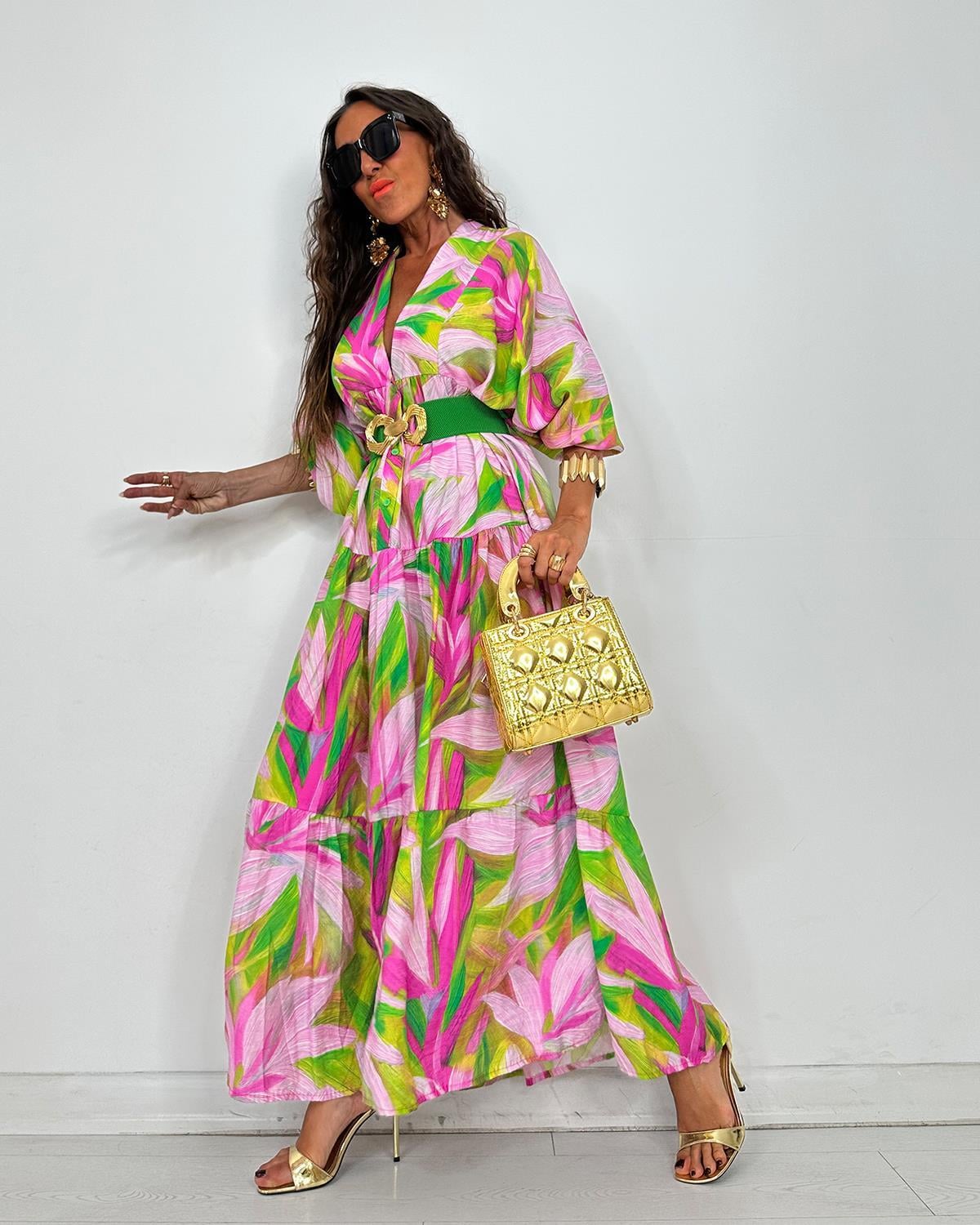 Piena Elbise Pembe