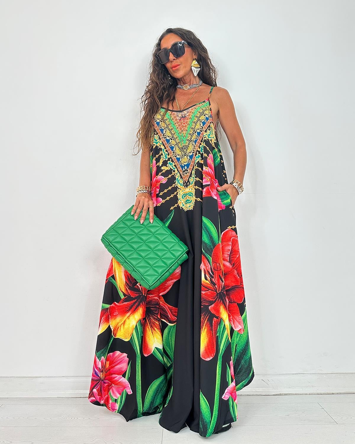 Floora Tulum Şal Desen