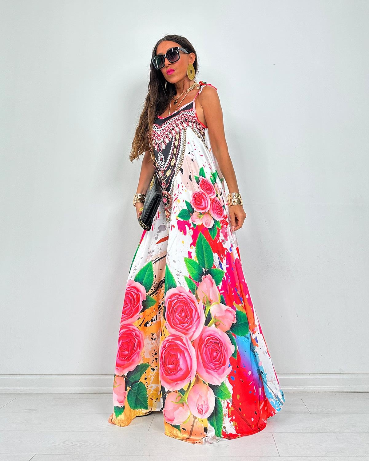 Flora Tulum Beyaz