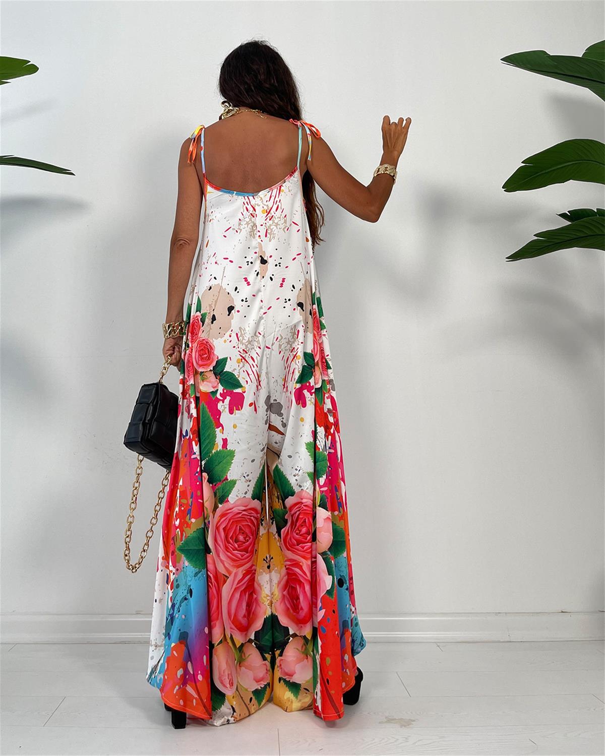 Flora Tulum Beyaz