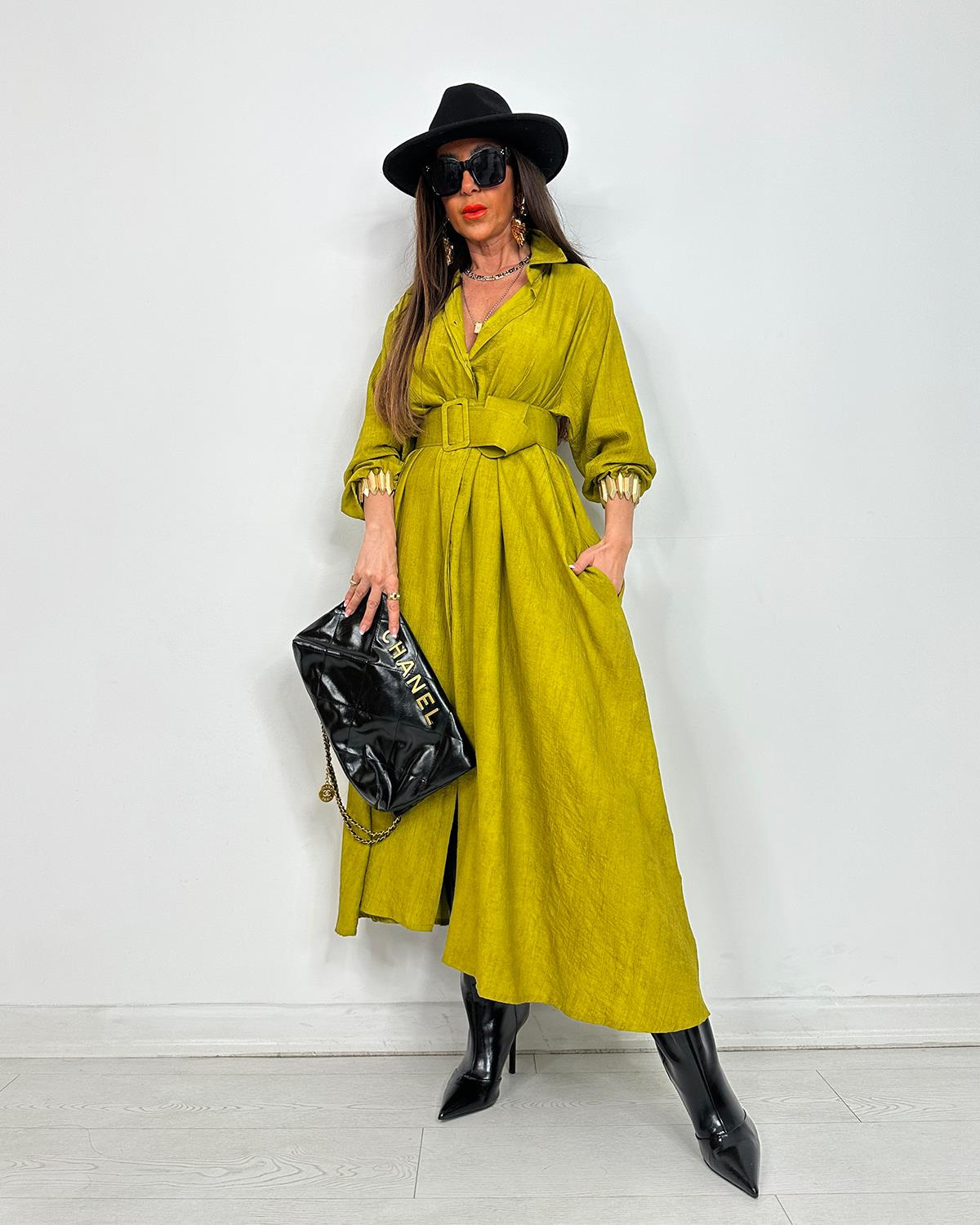 Forella Elbise Fıstık