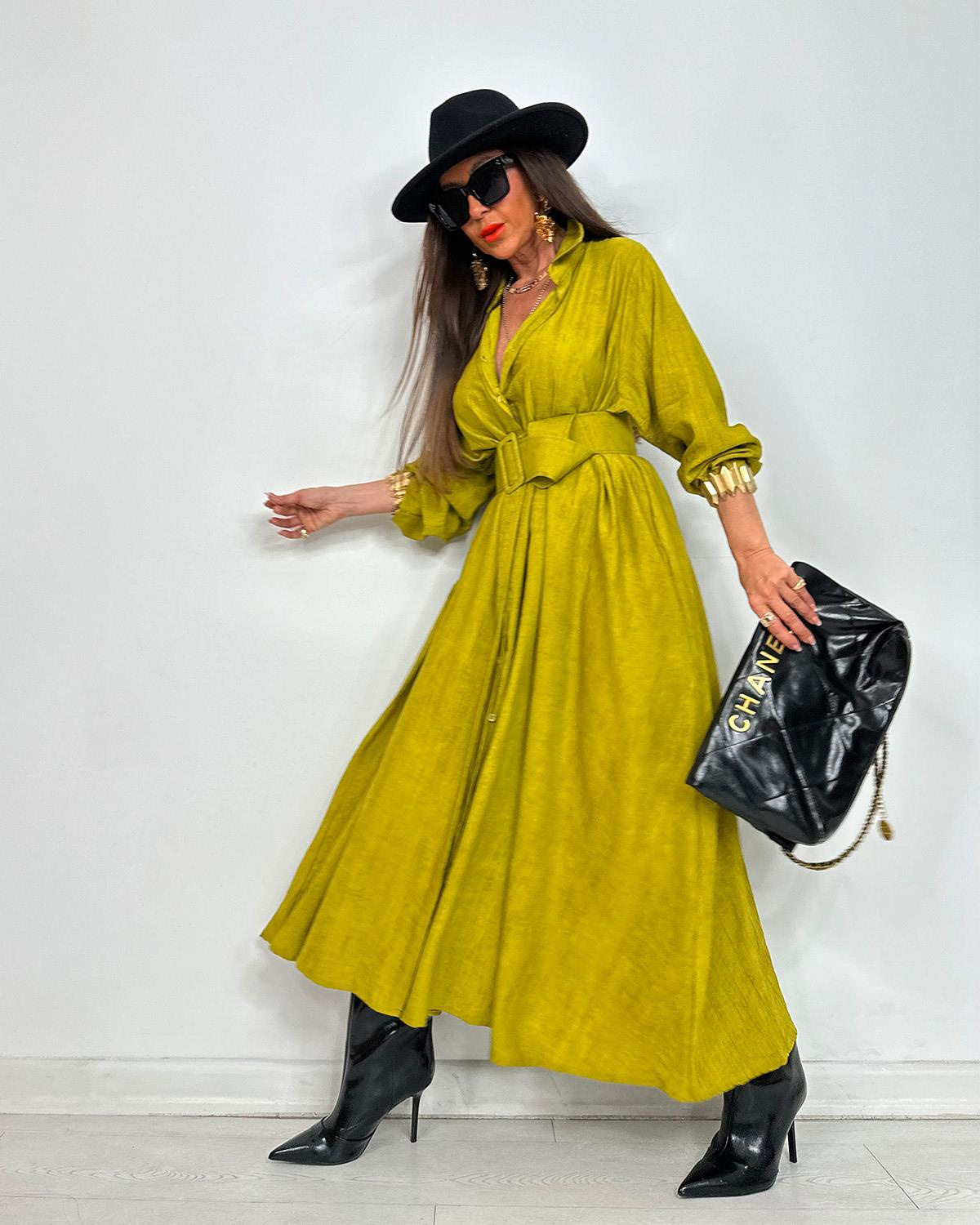 Forella Elbise Fıstık