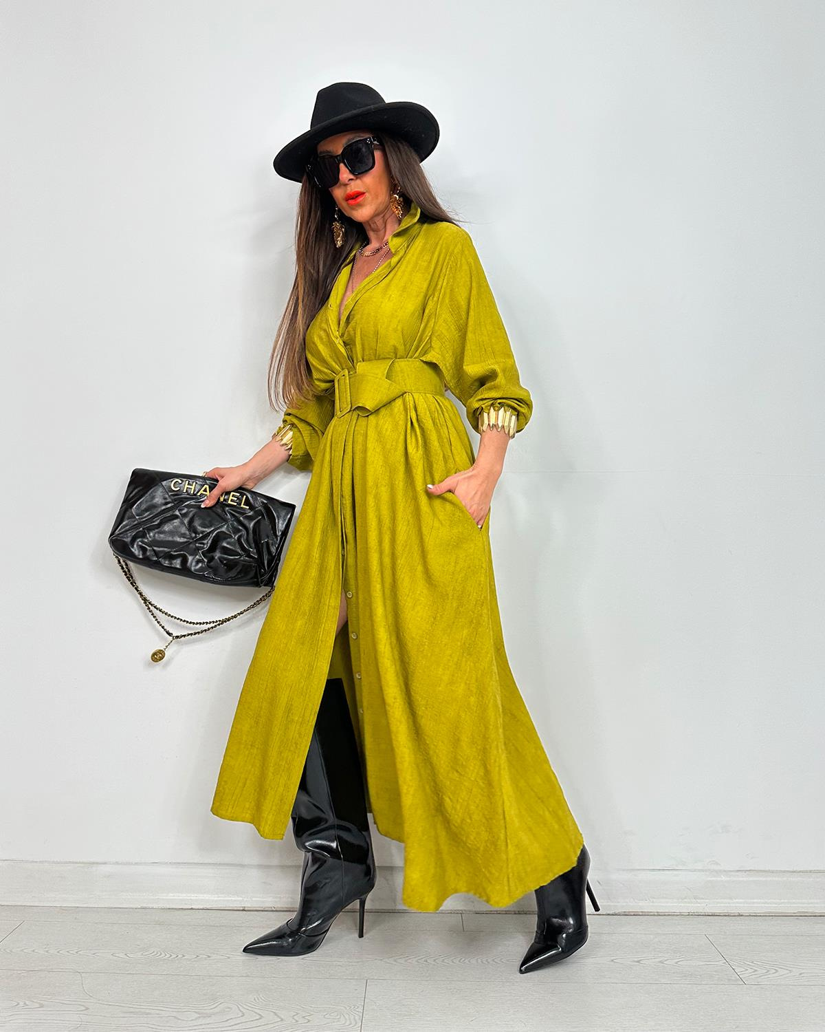 Forella Elbise Fıstık