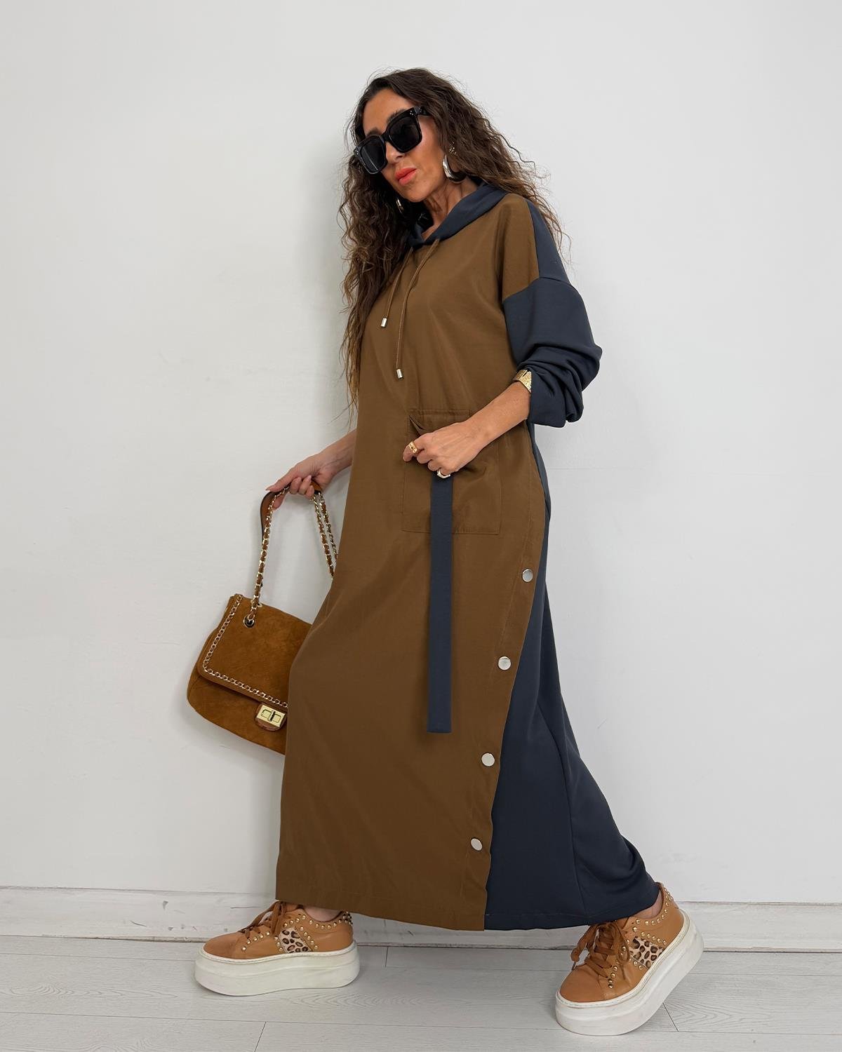 Havana Elbise Lacivert