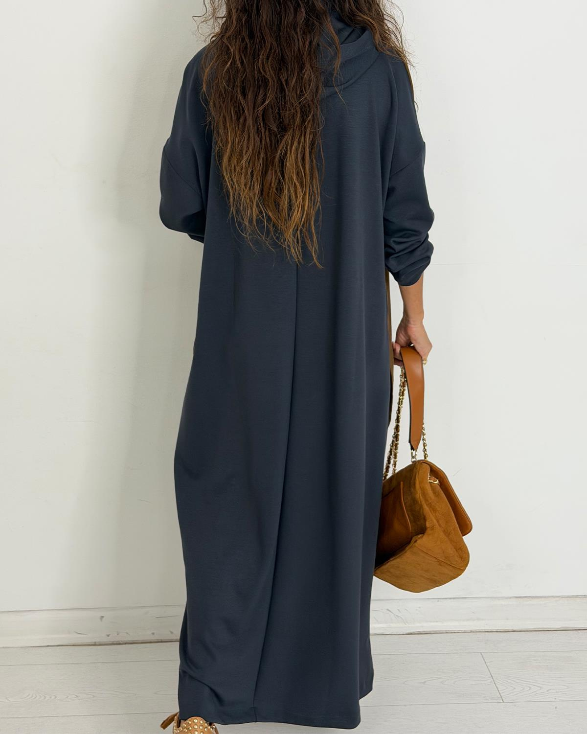 Havana Elbise Lacivert