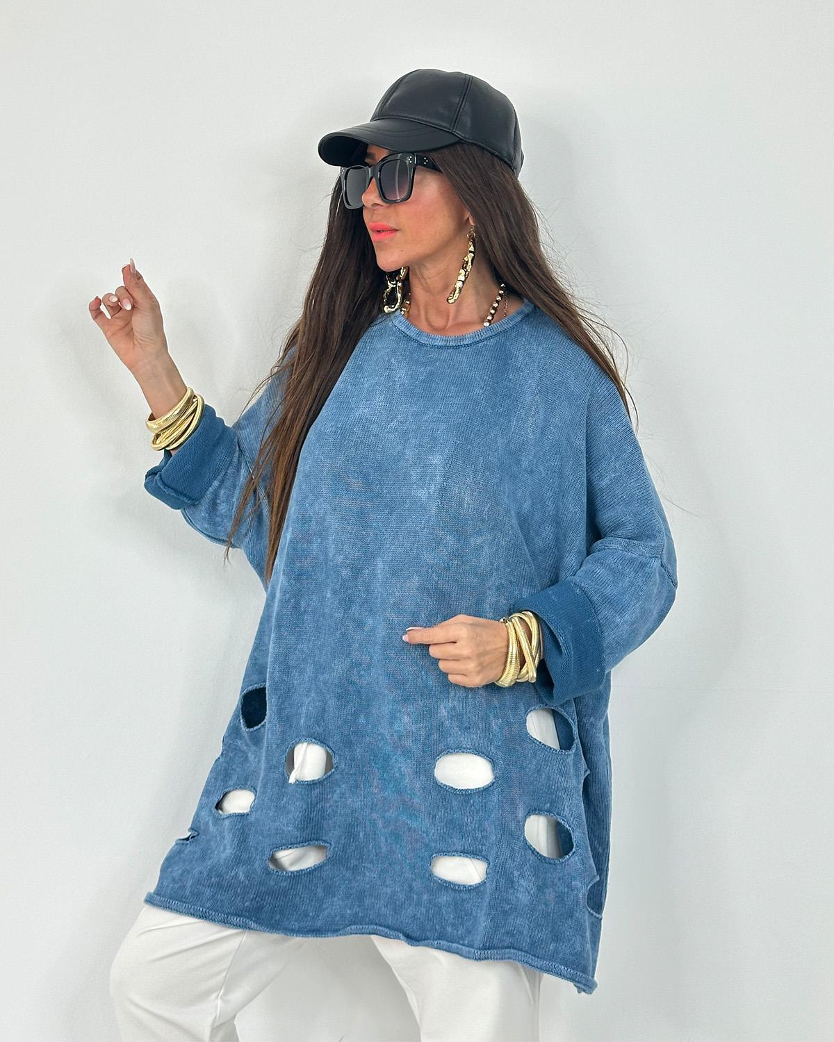 Hilda Sweatshirt Mavi